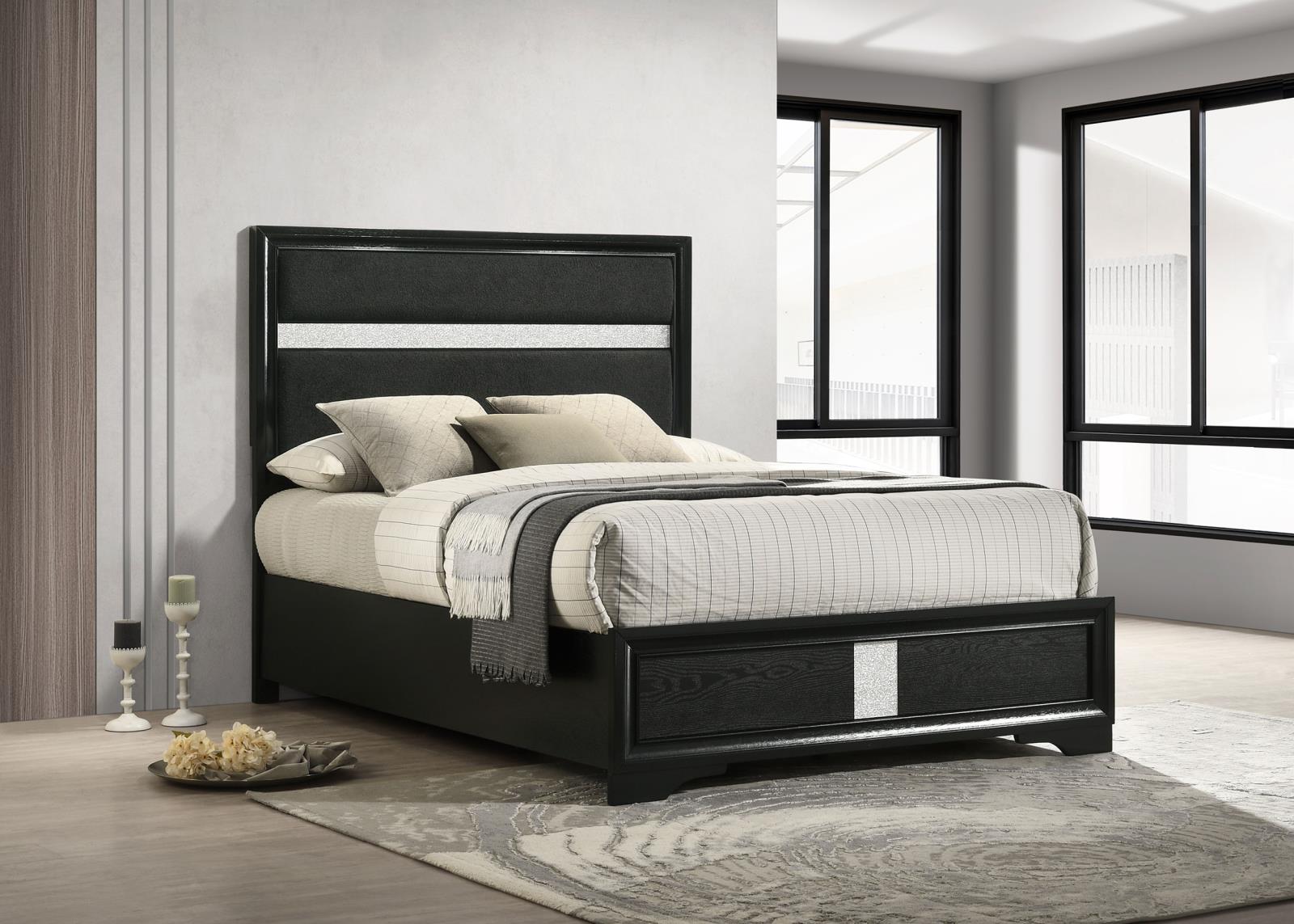 Miranda 54-inch Upholstered Full Panel Bed - Image 14