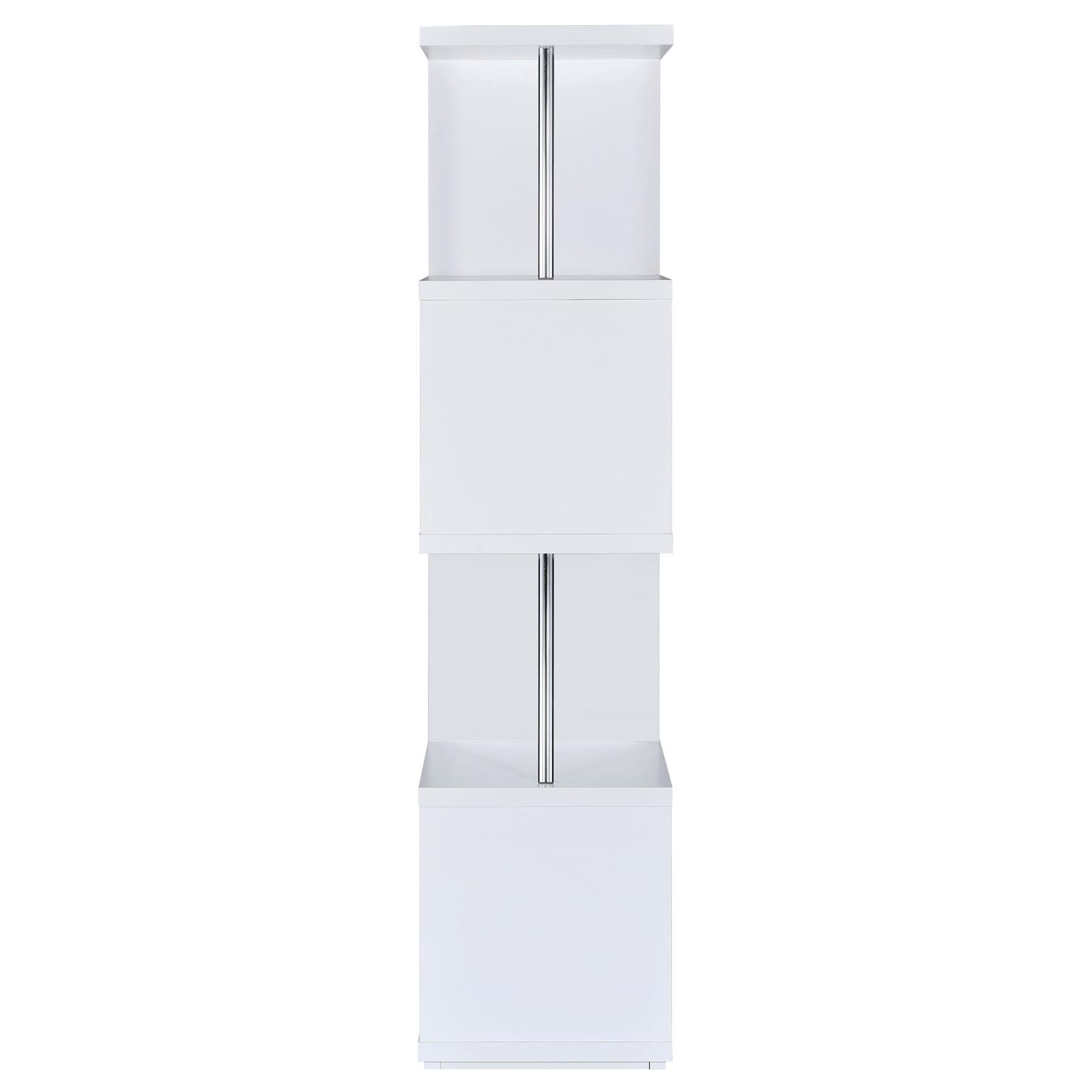 Baxter 67-inch 4-shelf Bookshelf - Image 3