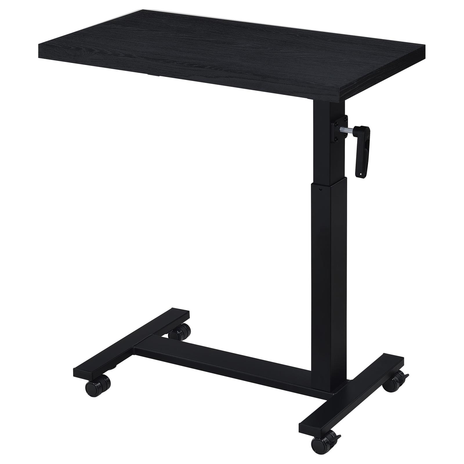Westpark Height Adjustable Mobile Bedroom C-Table Black - Image 7