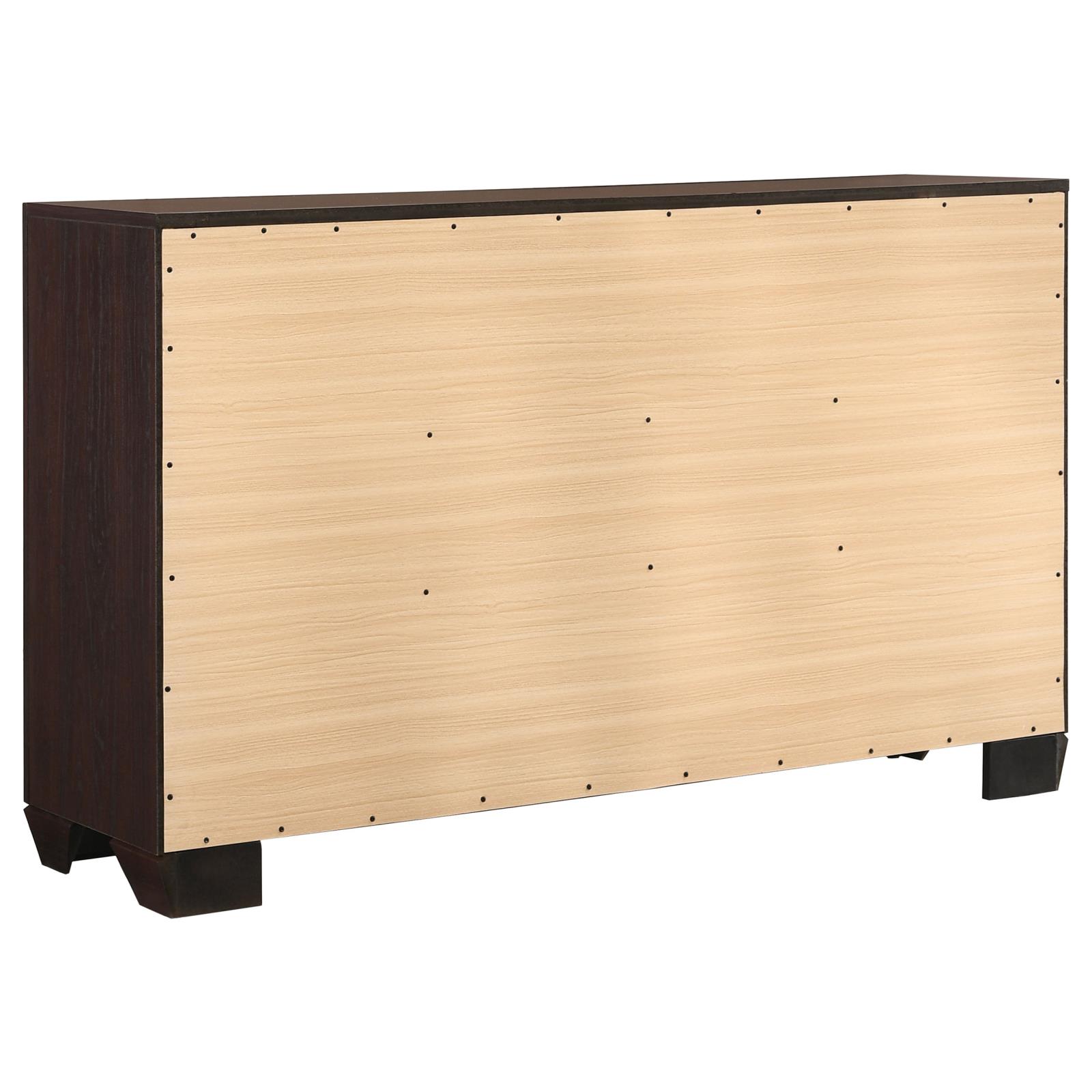 Kauffman 6-drawer Dresser Dark Cocoa - Image 6