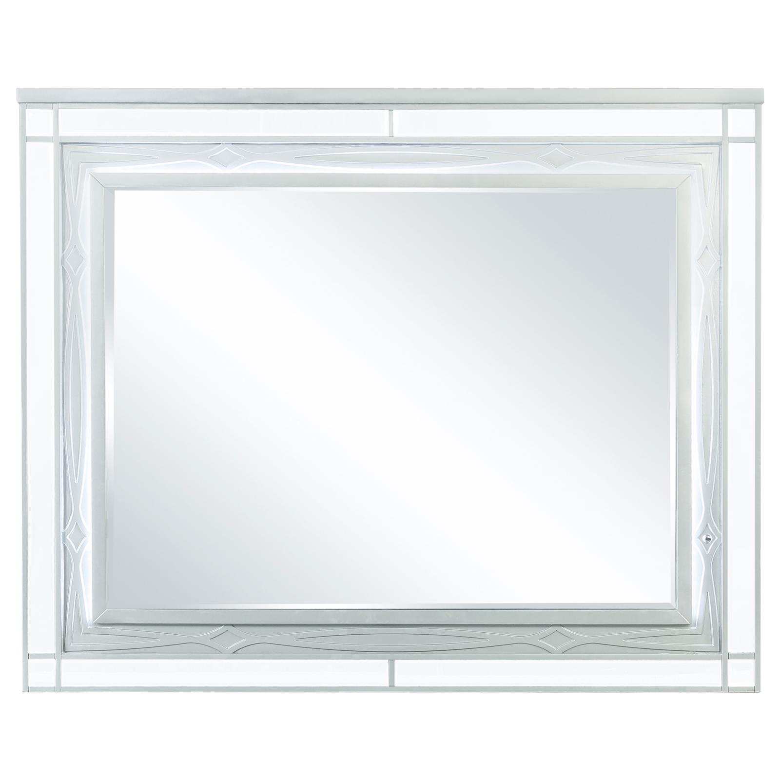 Gunnison Dresser Mirror Silver Metallic - Image 3