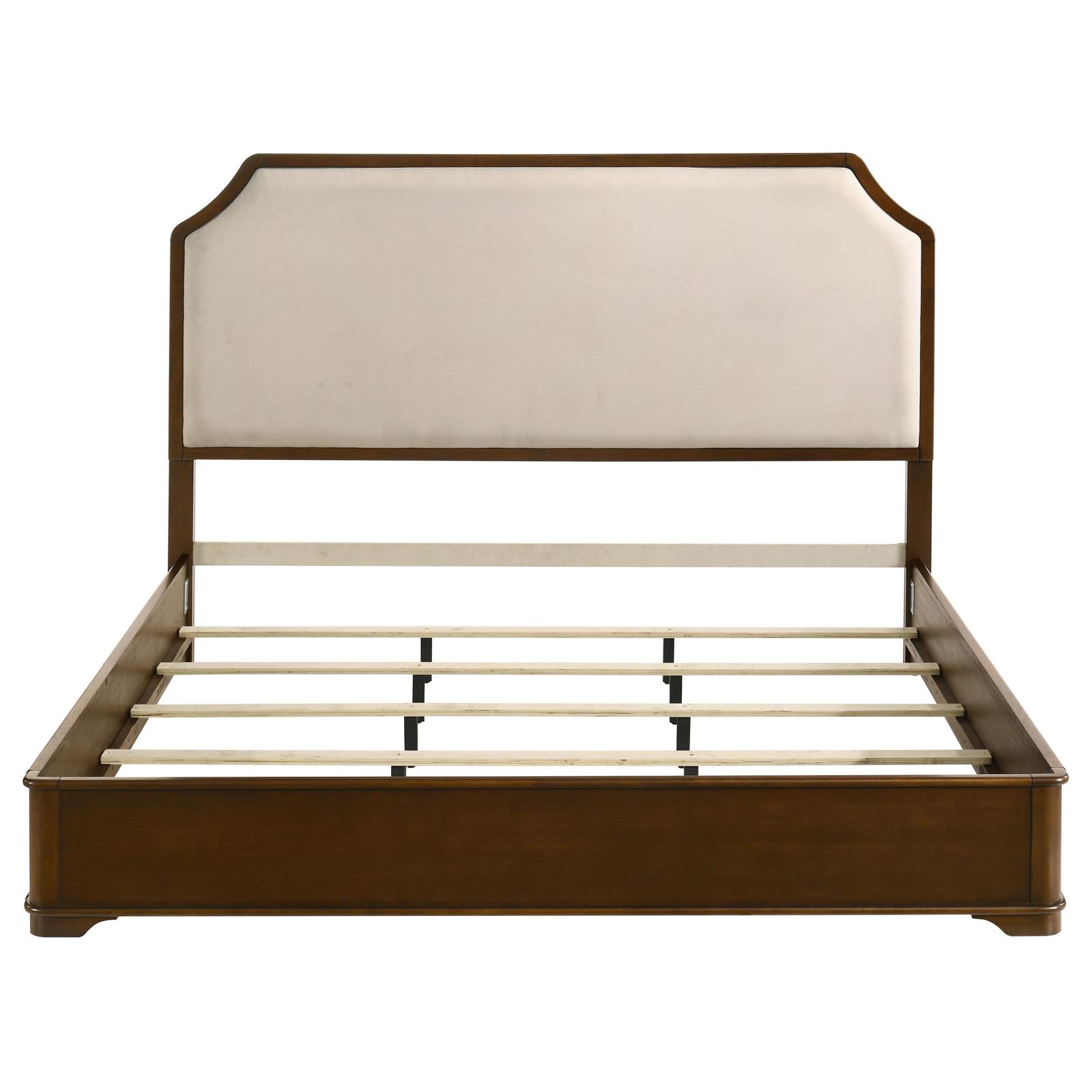 Garland 58-inch Eastern King Panel Bed Cream Brown Cherry - Image 4