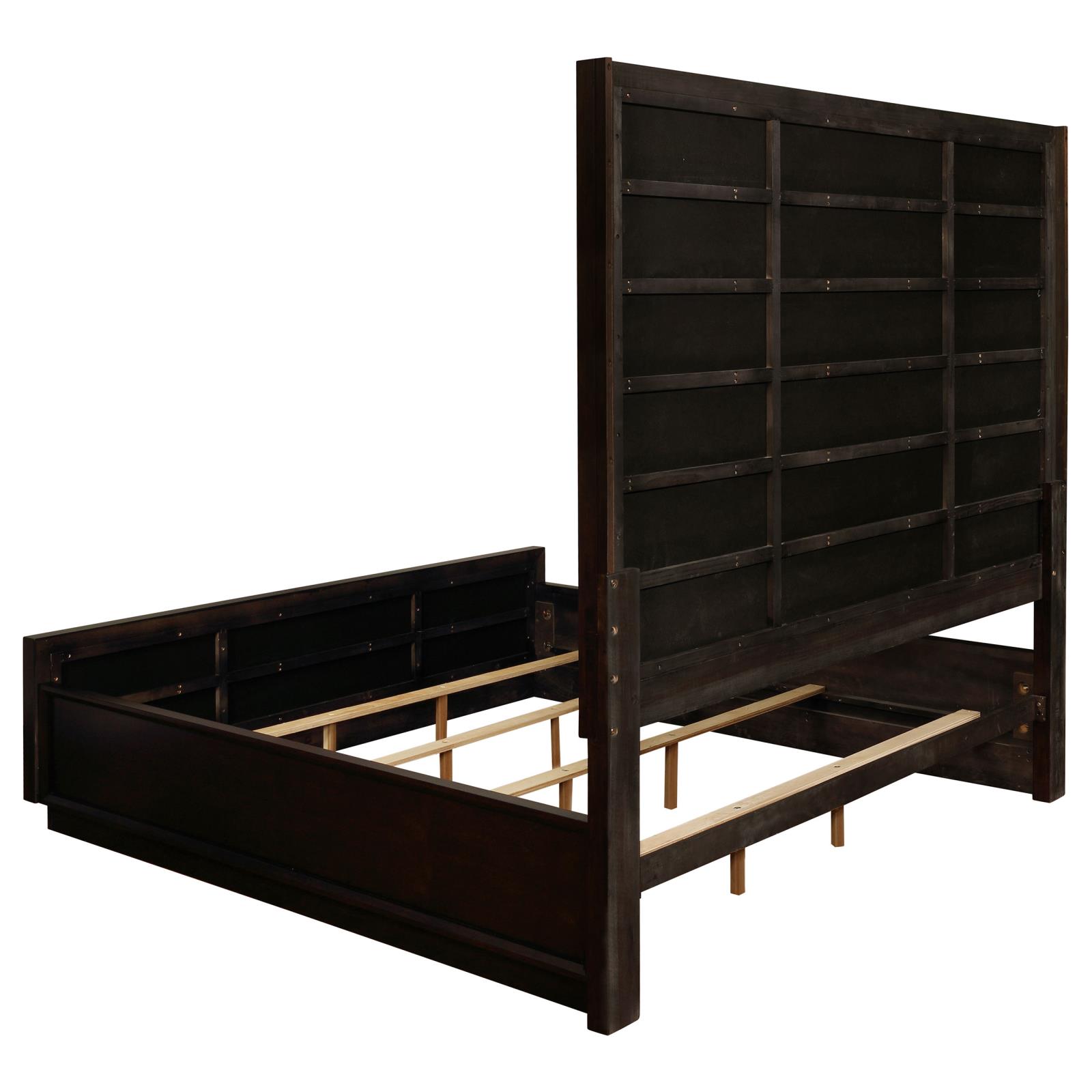 Durango 77-inch Eastern King Panel Bed Smoked Peppercorn - Image 4