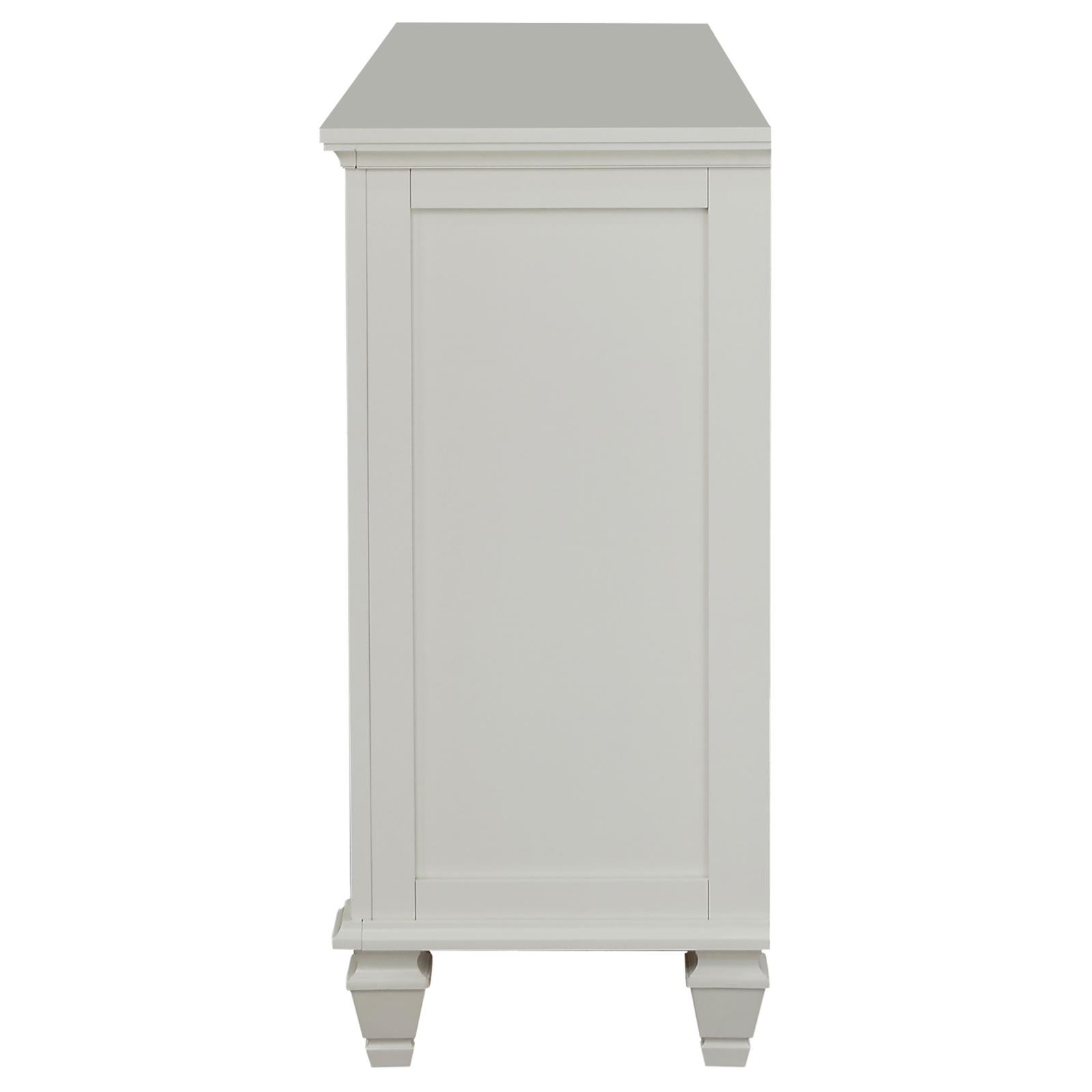Sandy Beach 11-drawer Dresser Cream White - Image 5
