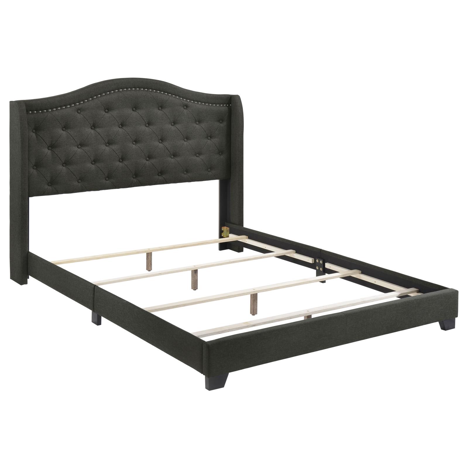 Sonoma Upholstered Eastern King Wingback Bed