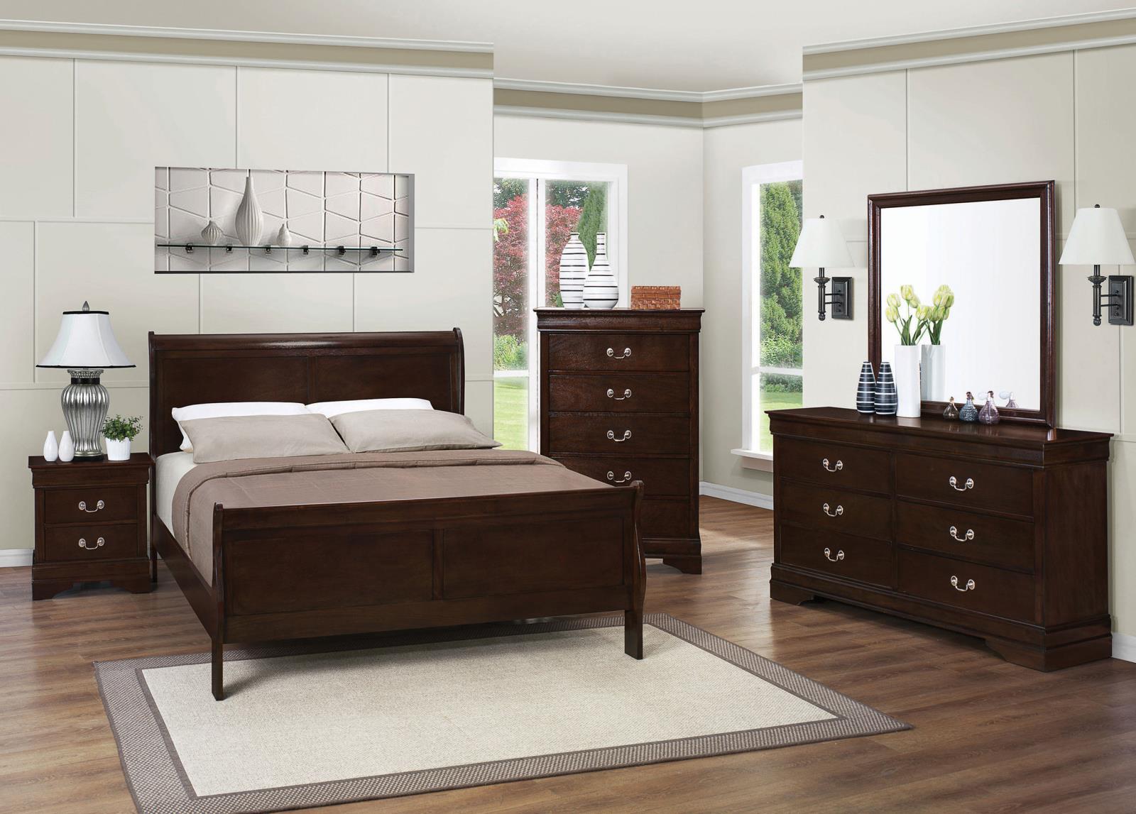 Louis Philippe 5-drawer Bedroom Chest - Image 13