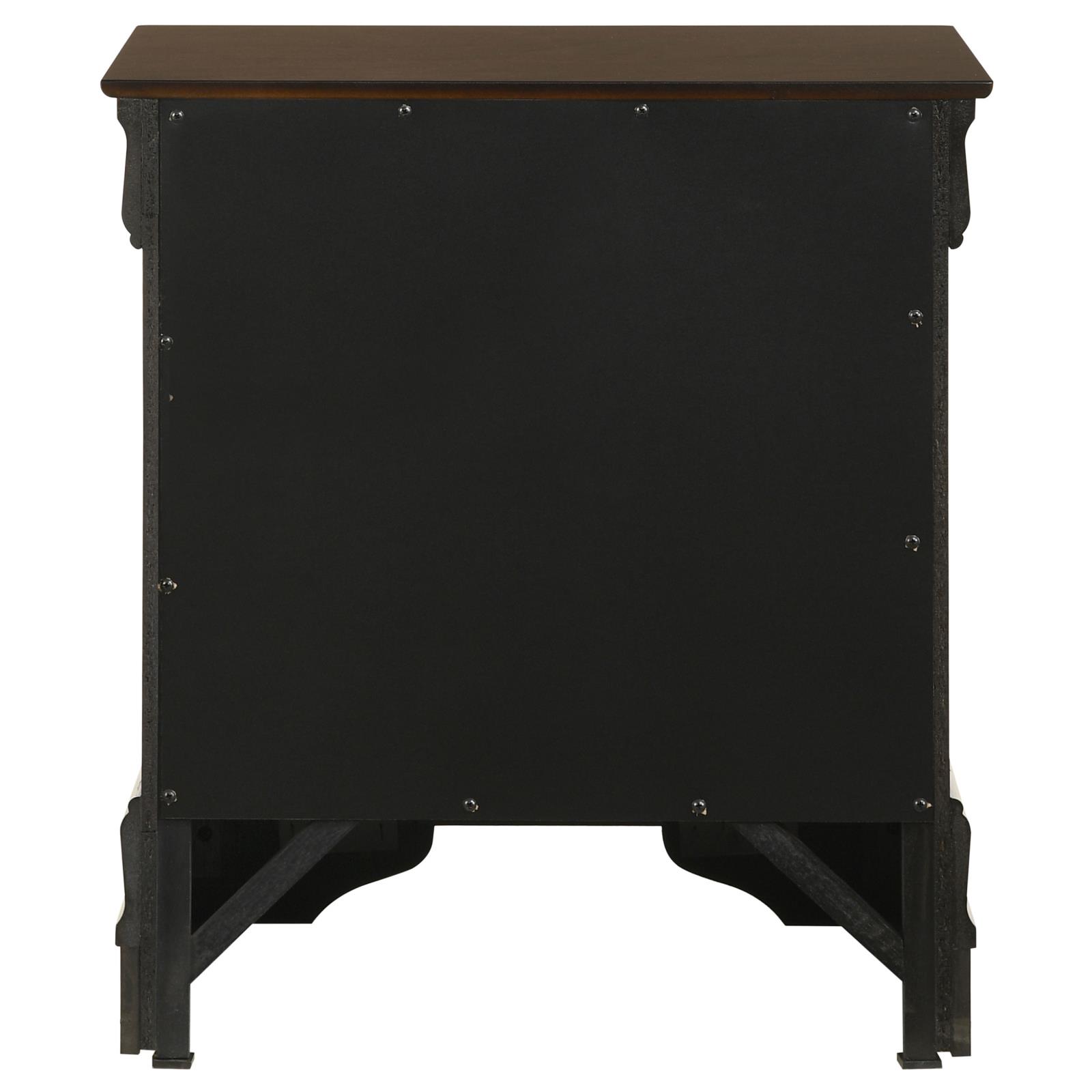 Louis Philippe 2-drawer Nightstand Cappuccino - Image 7