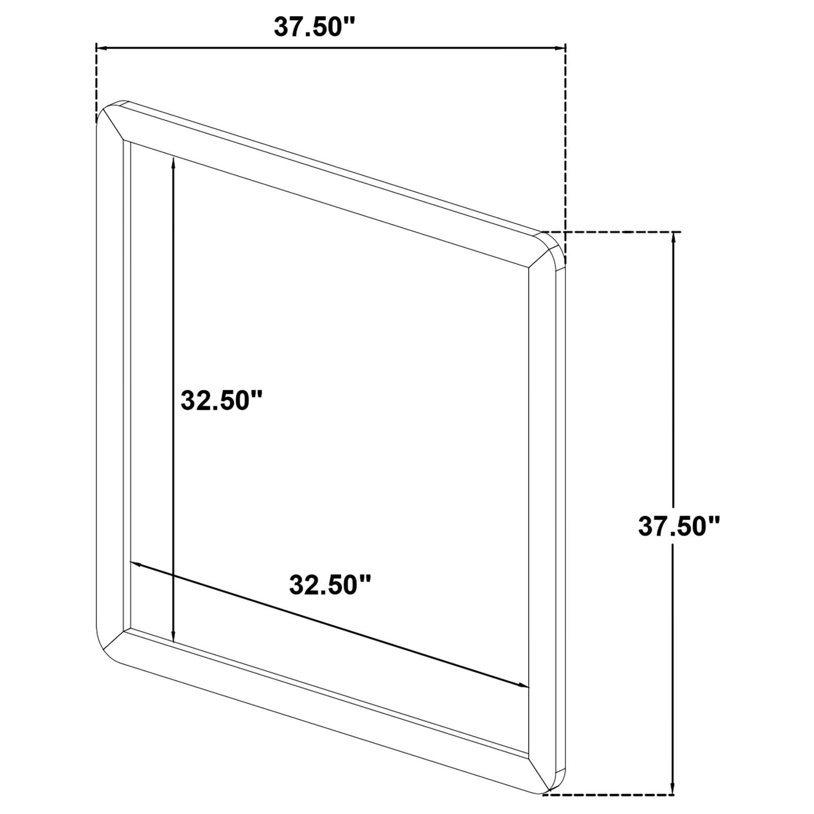 Cavelle Dresser Mirror Black - Image 5