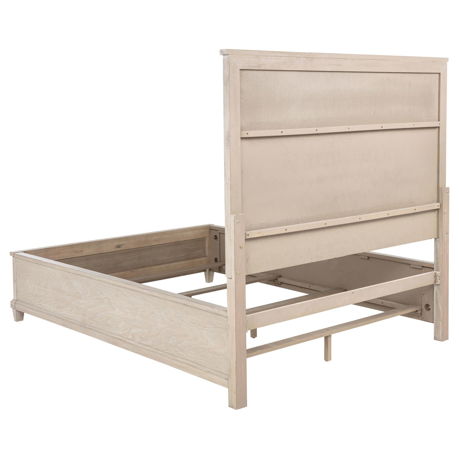 Pembroke 66-inch Queen Panel Bed Washed Oak - Image 4