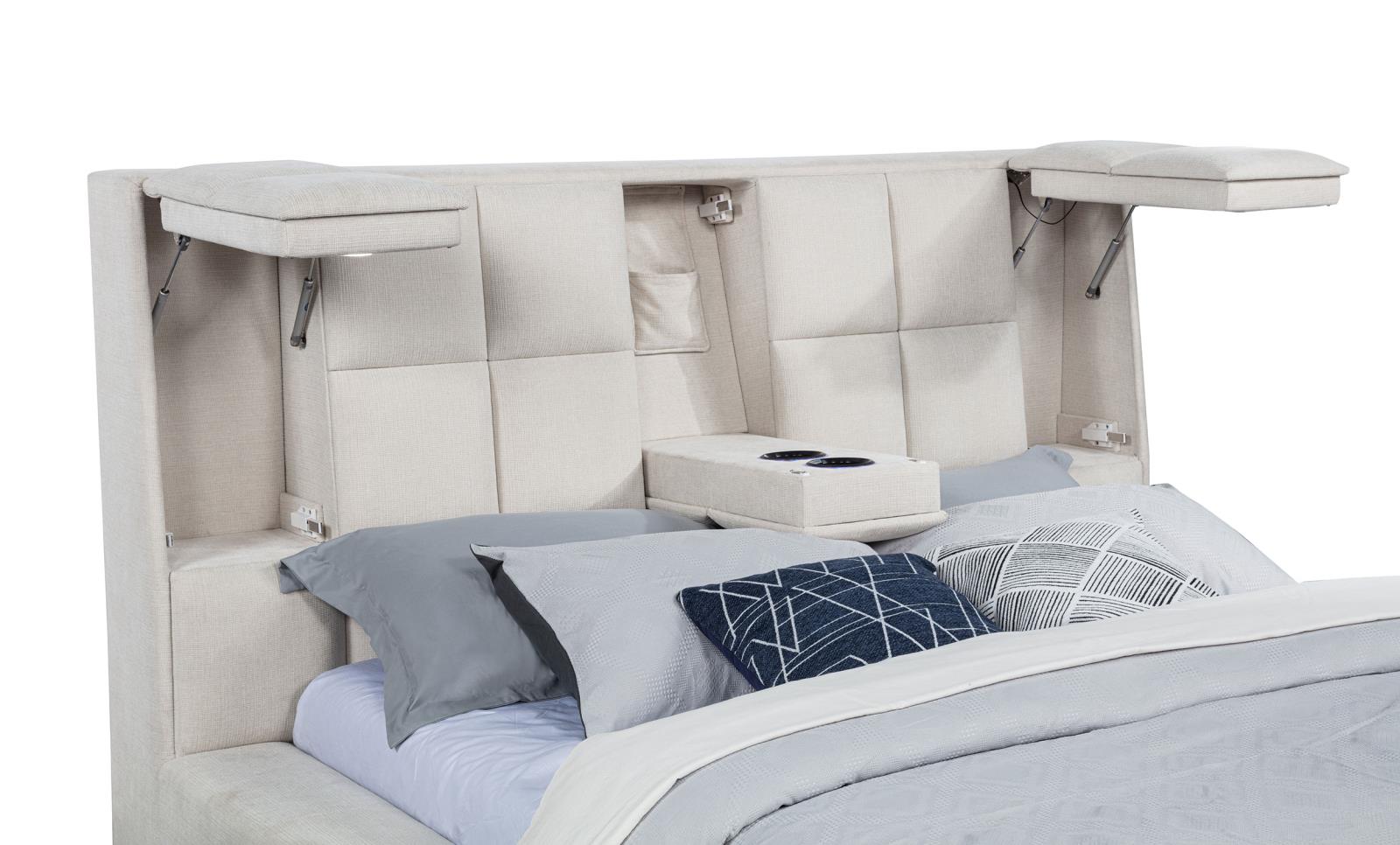 Dreux Upholstered California King Panel Platform Bed - Image 11
