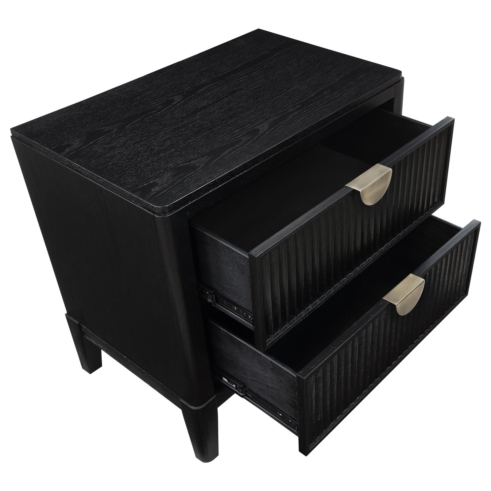 Brookmead 2-drawer Nightstand Black - Image 10