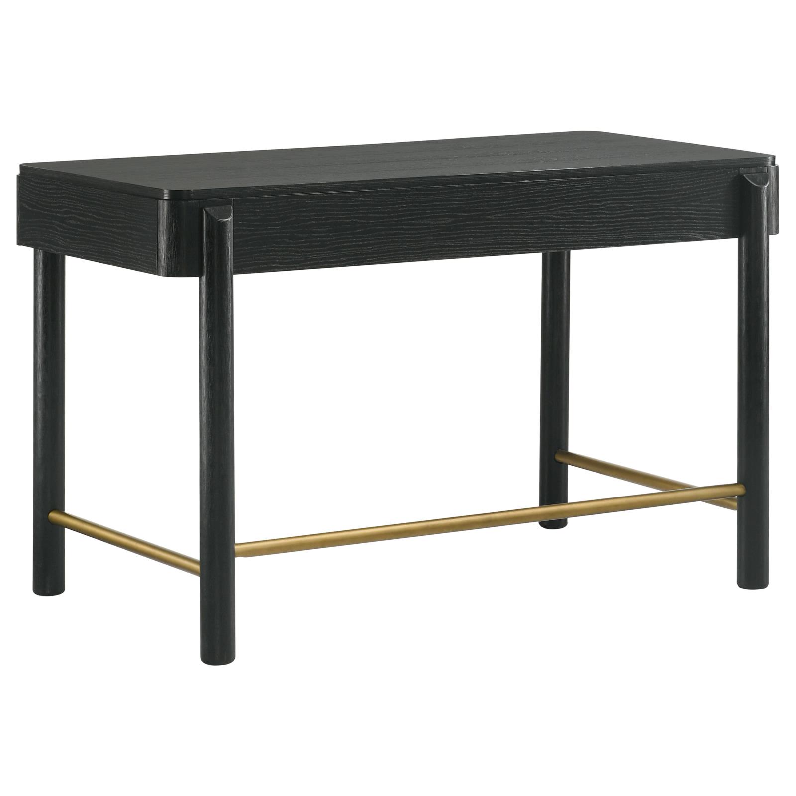Arini 2-drawer Vanity Desk Makeup Table Black - Image 7