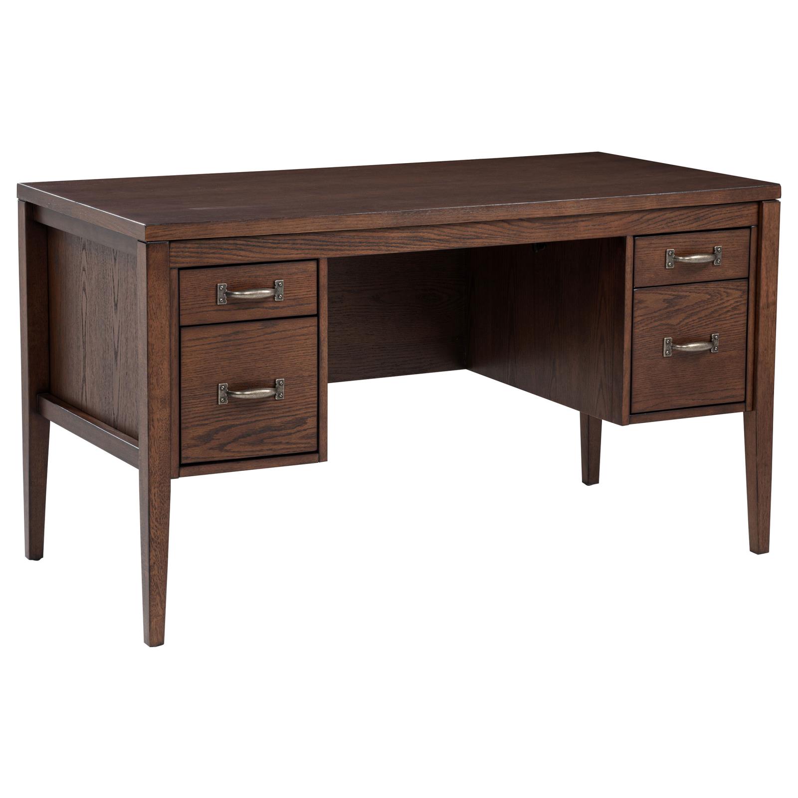 Graham 54-inch 4-drawer Double Pedestal Lift Top Computer Desk - Image 18