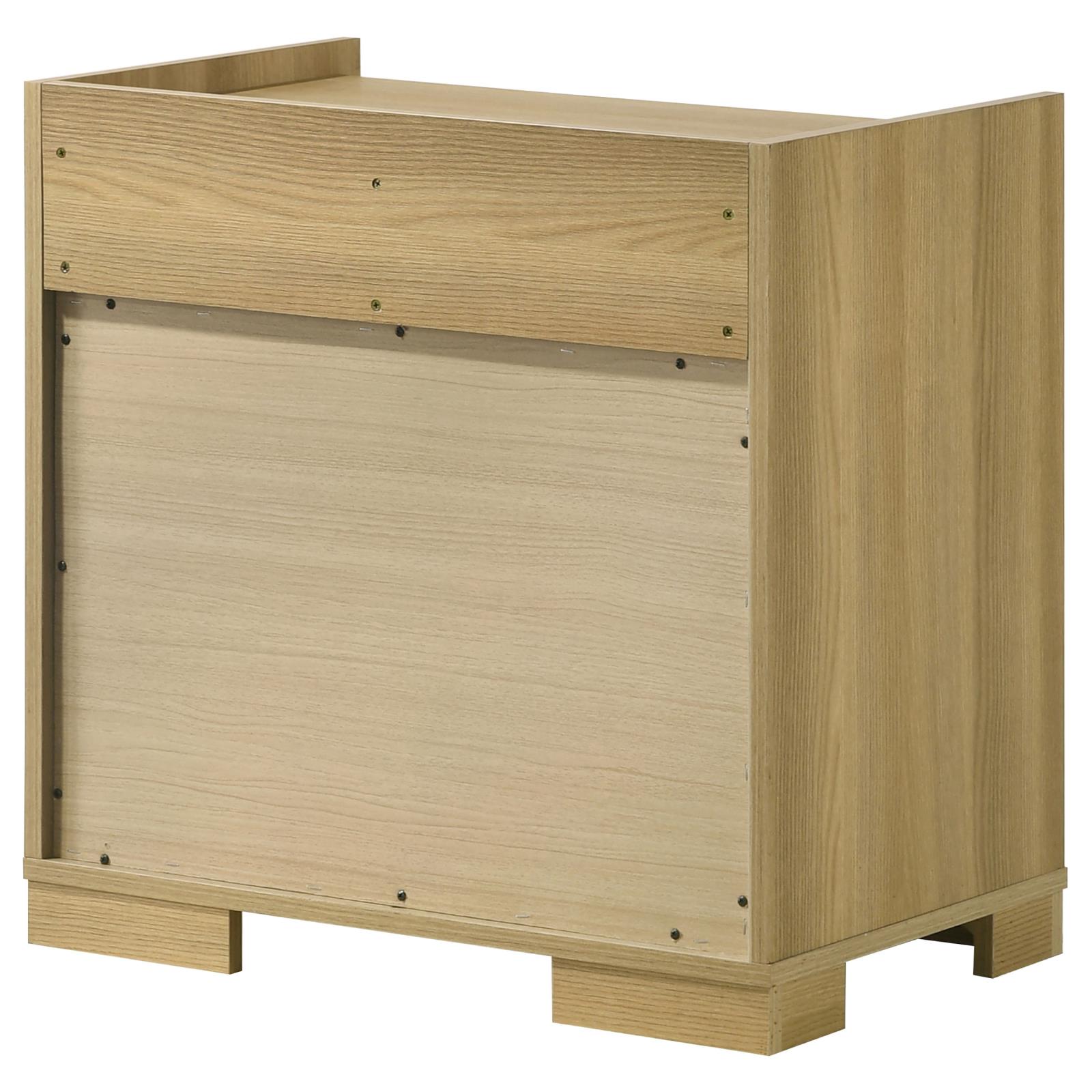 Hyland 2-drawer Nightstand Bedside Table Natural - Image 7