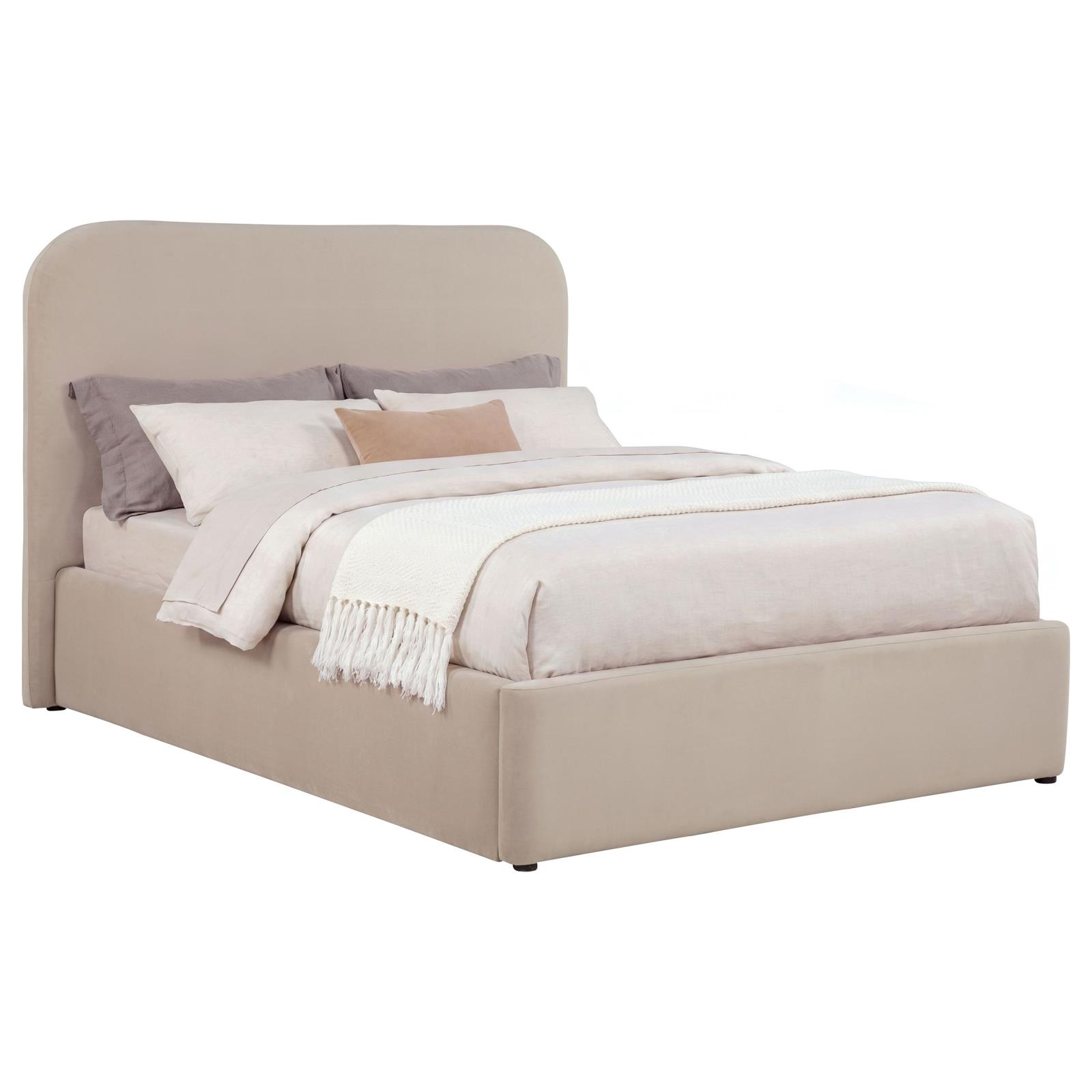 Anders Upholstered Full Storage Lift Platform Bed - Image 4