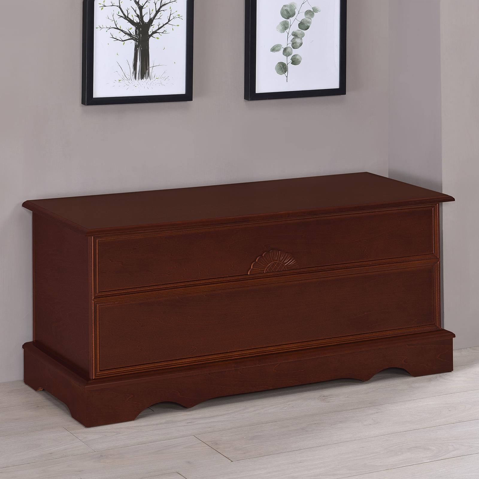 Paula Cedar Chest Warm Brown - Image 2