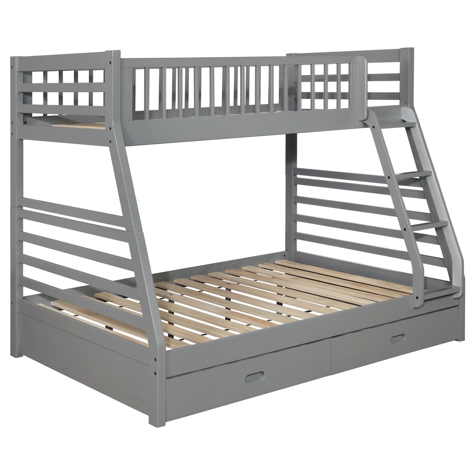 Ashton 2-drawer Wood Twin Over Full Bunk Bed - Image 13