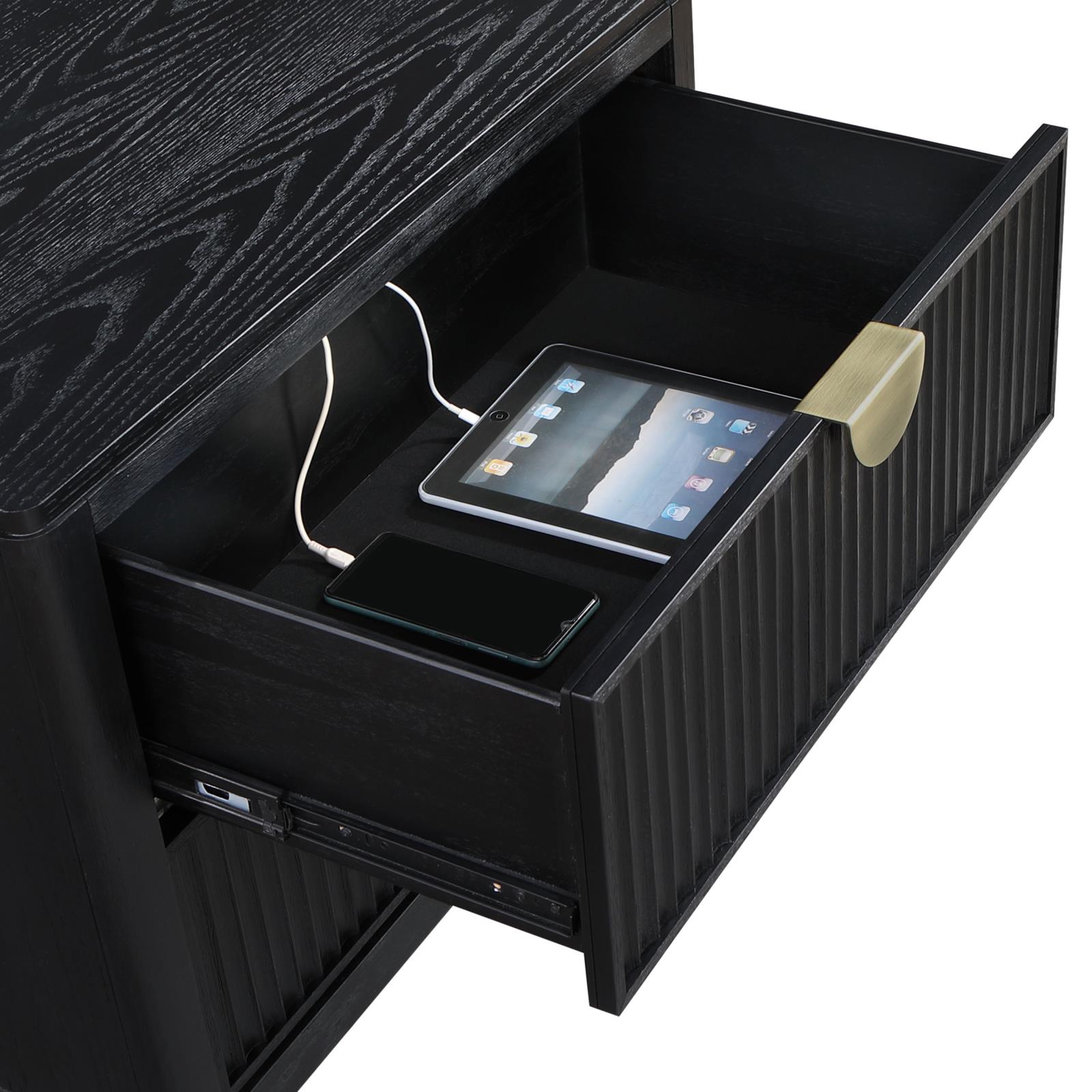 Brookmead 2-drawer Nightstand Black - Image 11