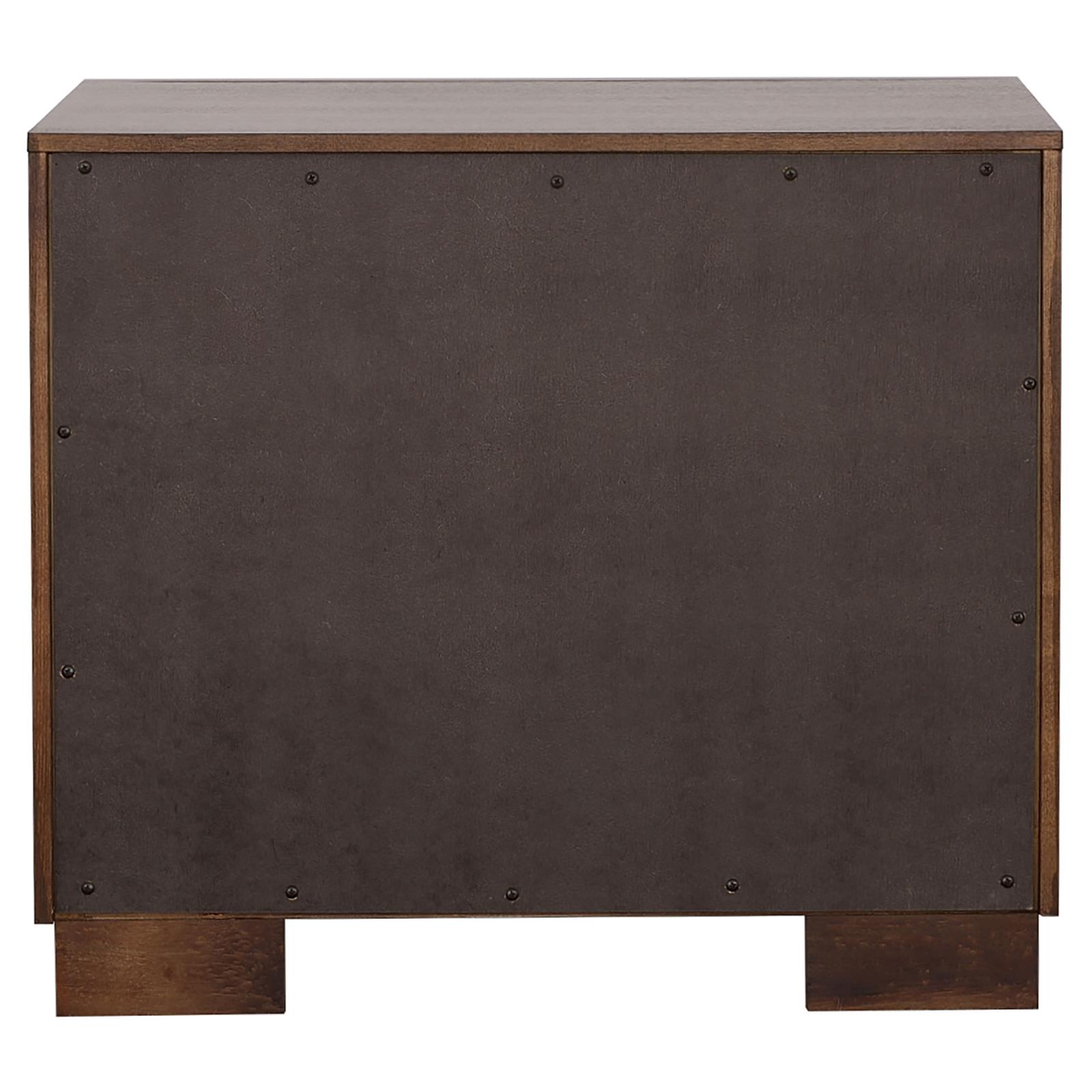 Jessica 2-drawer Nightstand Cappuccino - Image 5