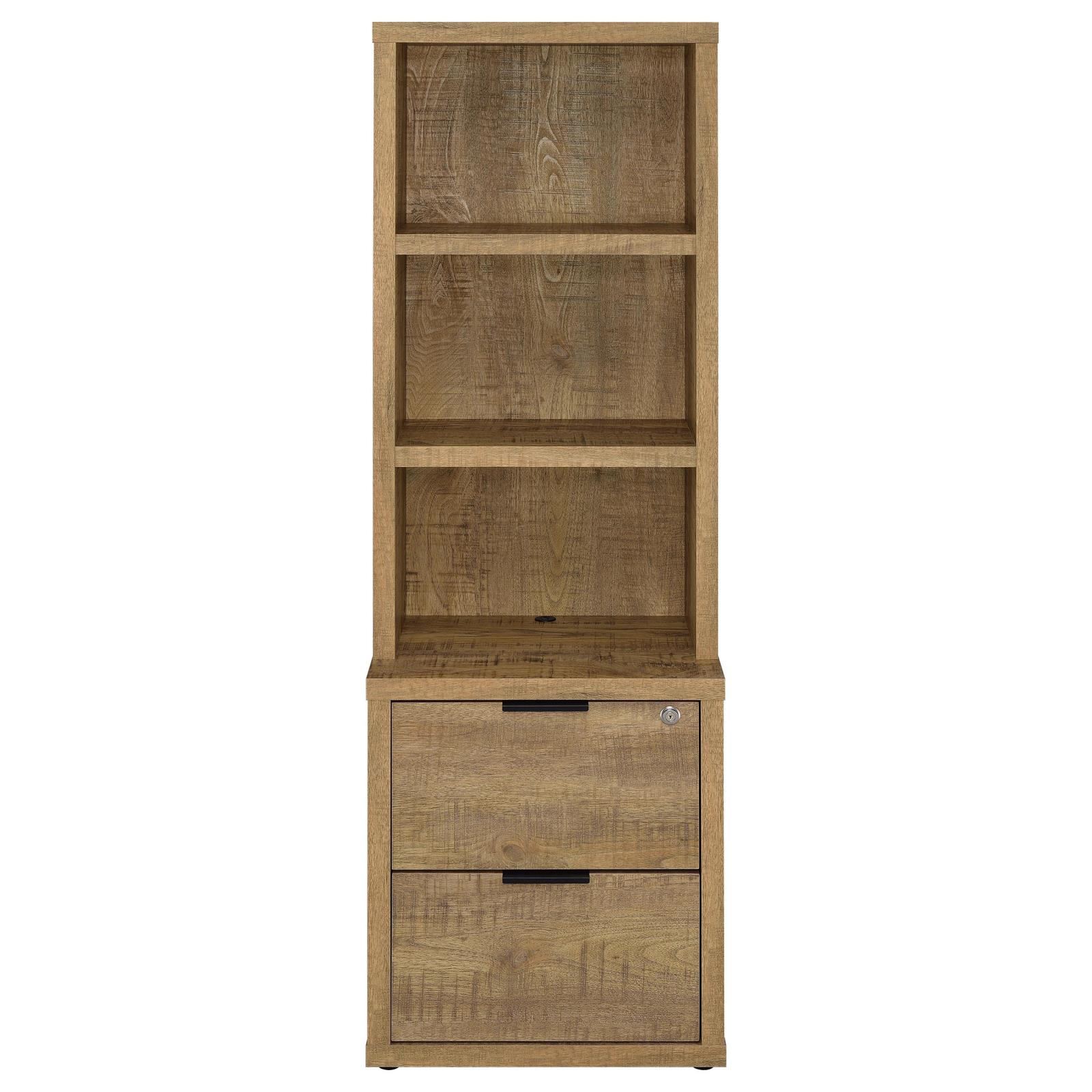 Westpark 3-piece Full Bedroom Set Bookcase Headboard Mango - Image 10