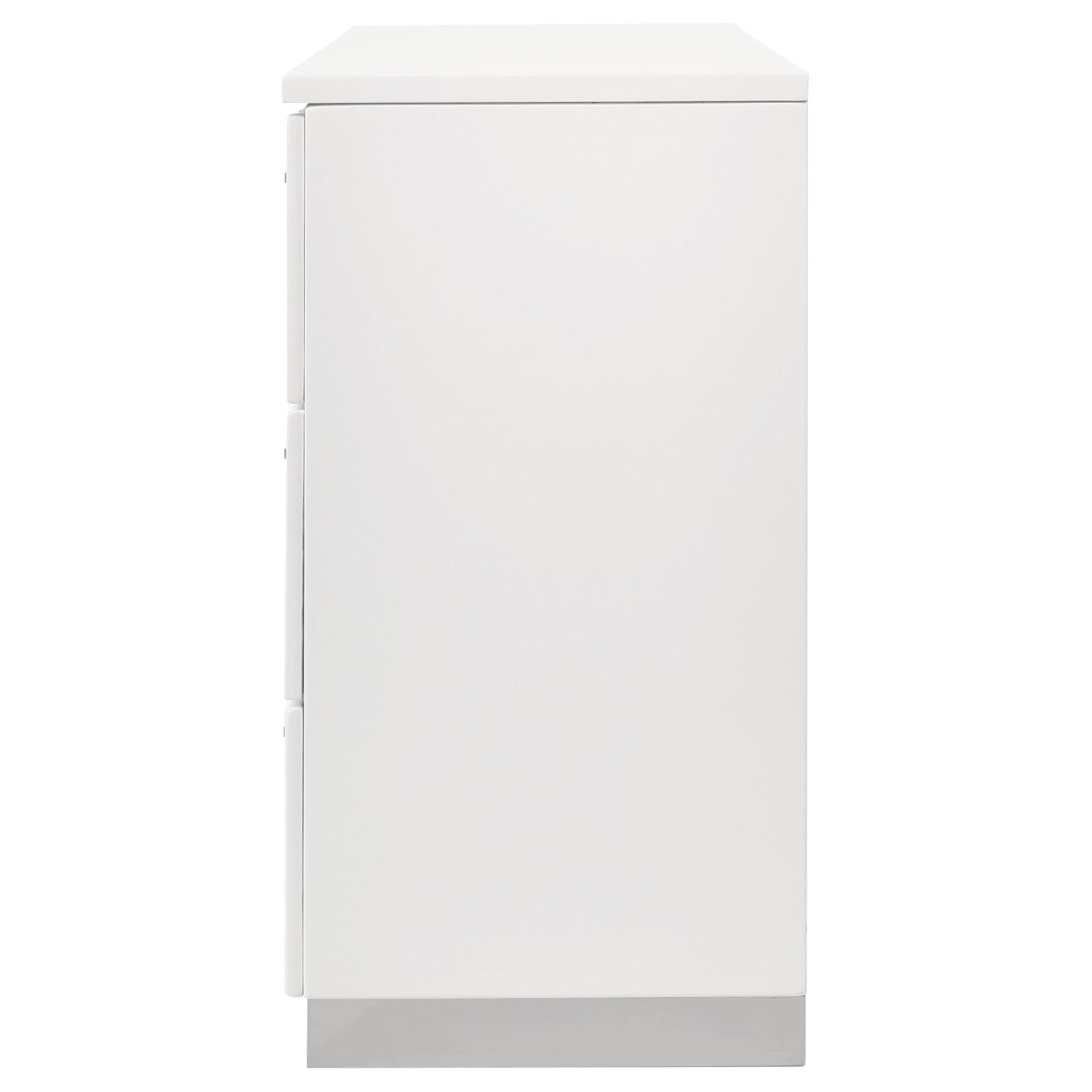 Felicity 6-drawer Dresser White High Gloss - Image 5