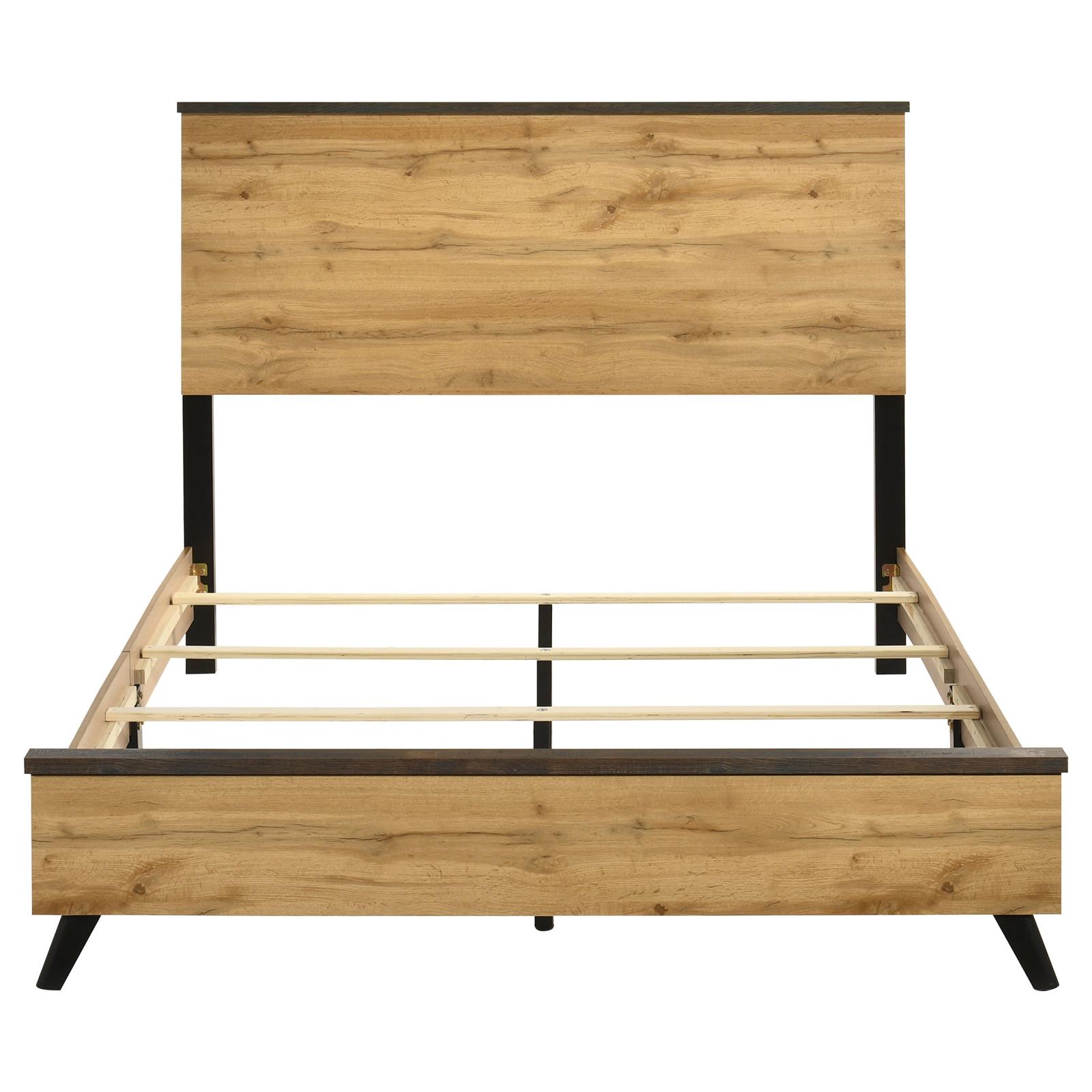Kaywood 52-inch Queen Panel Bed Natural Pine - Image 4