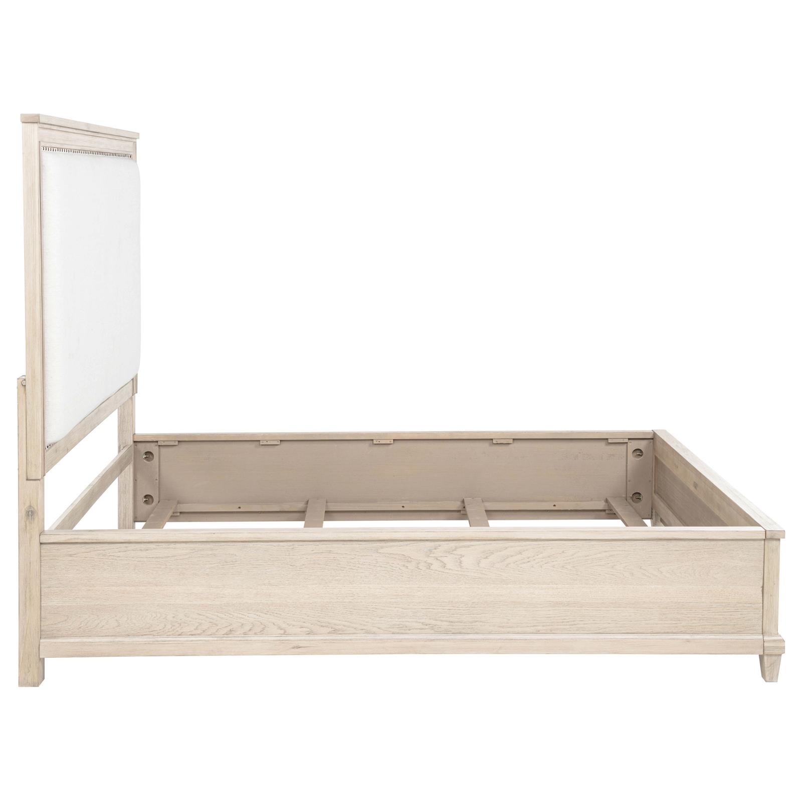 Pembroke 66-inch Queen Panel Bed Washed Oak - Image 5