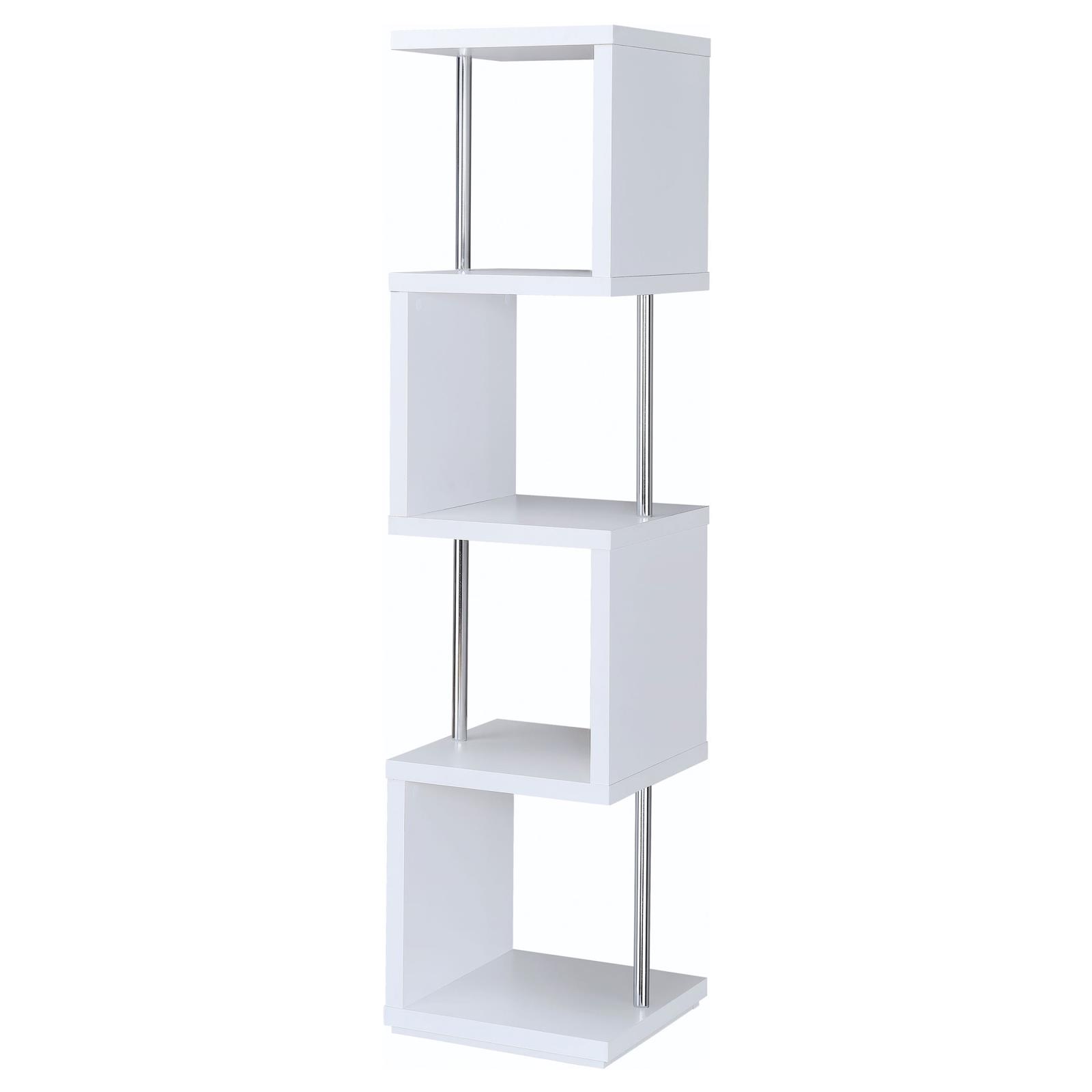 Baxter 67-inch 4-shelf Bookshelf - Image 6