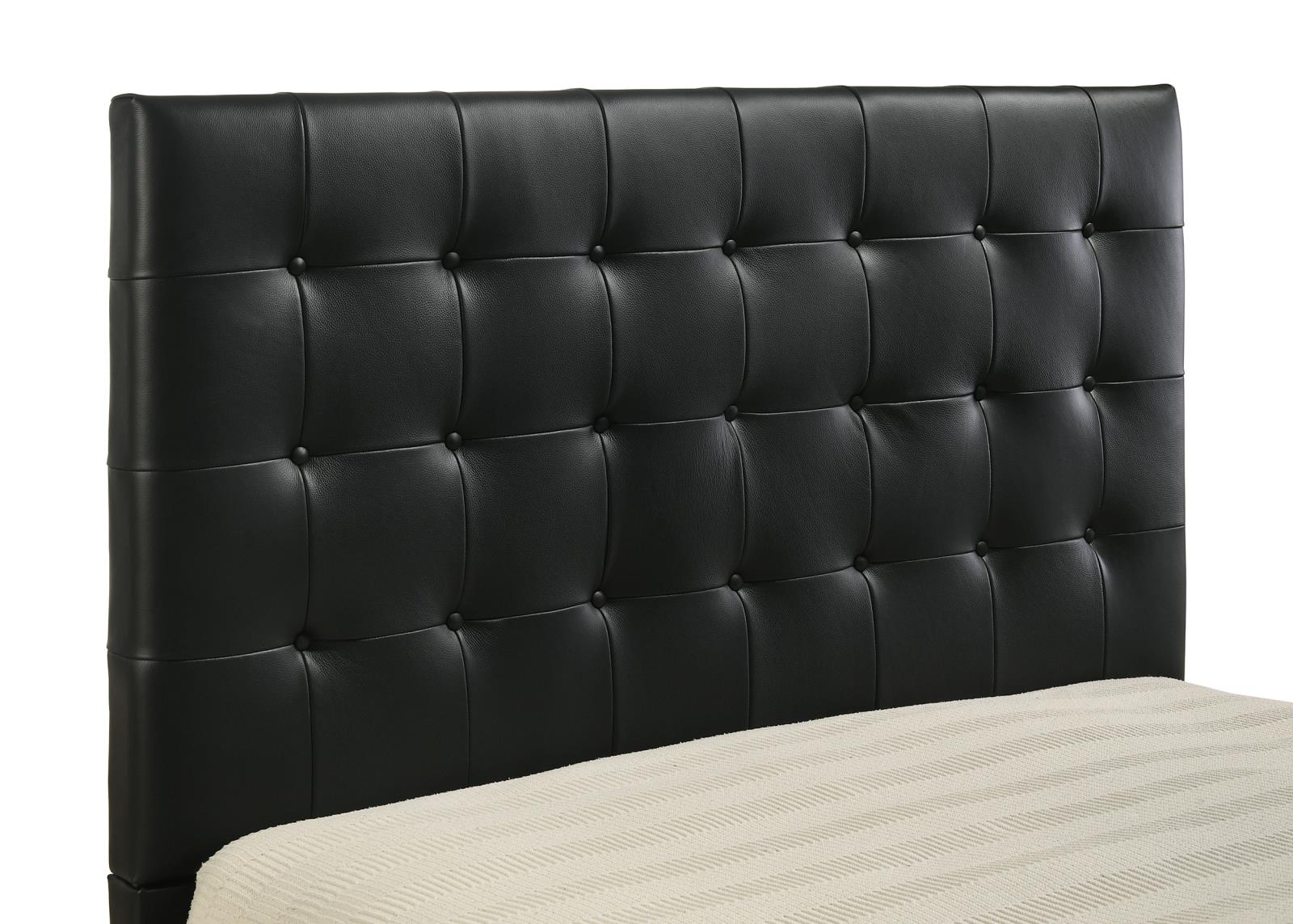 Medley Genuine Leather Eastern King Platform Bed - Image 7