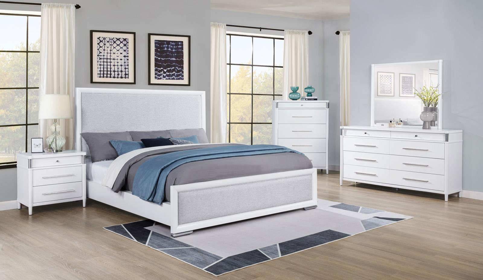 Gracemont Dresser Mirror White - Image 6