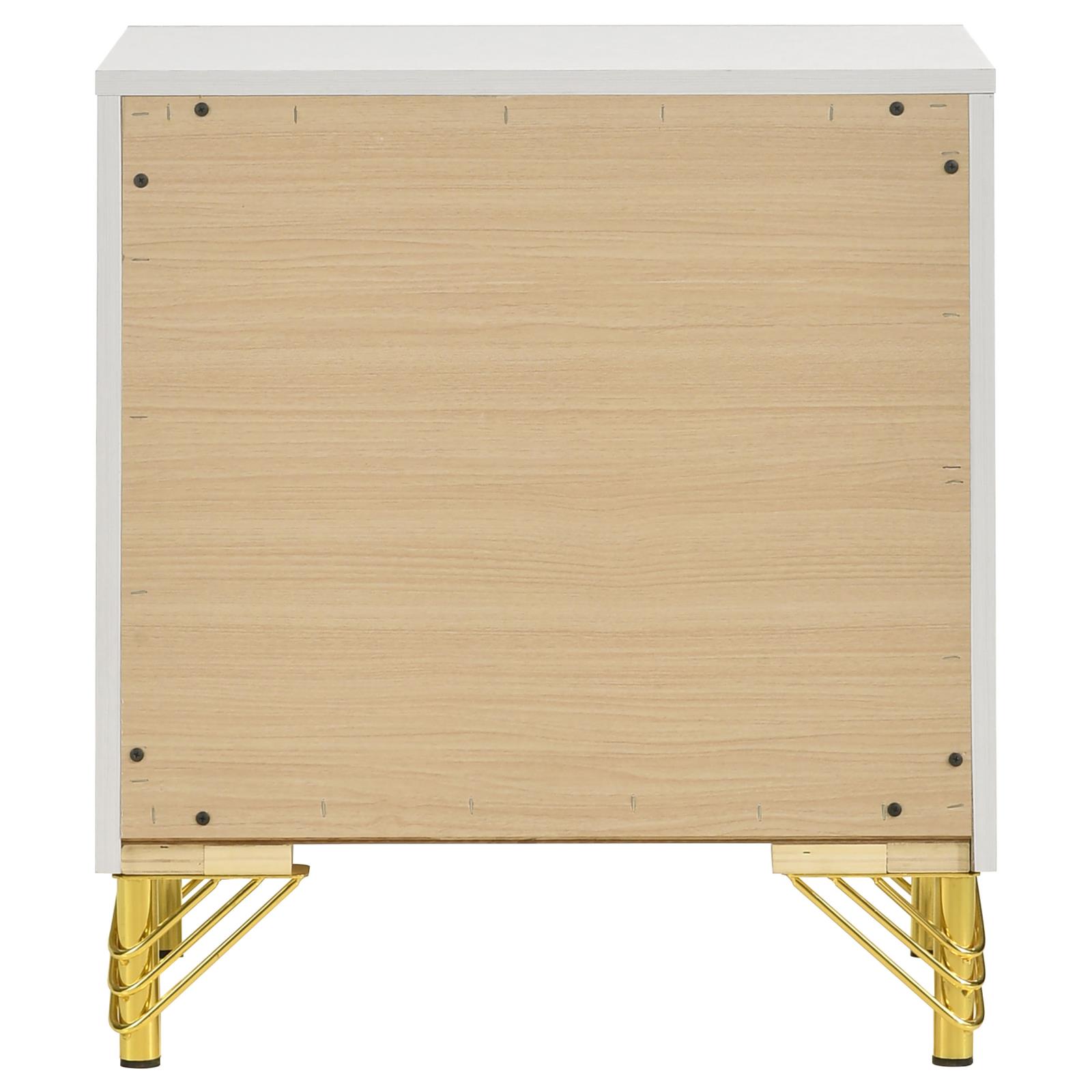 Lucia 2-drawer Nightstand Bedside Table - Image 7
