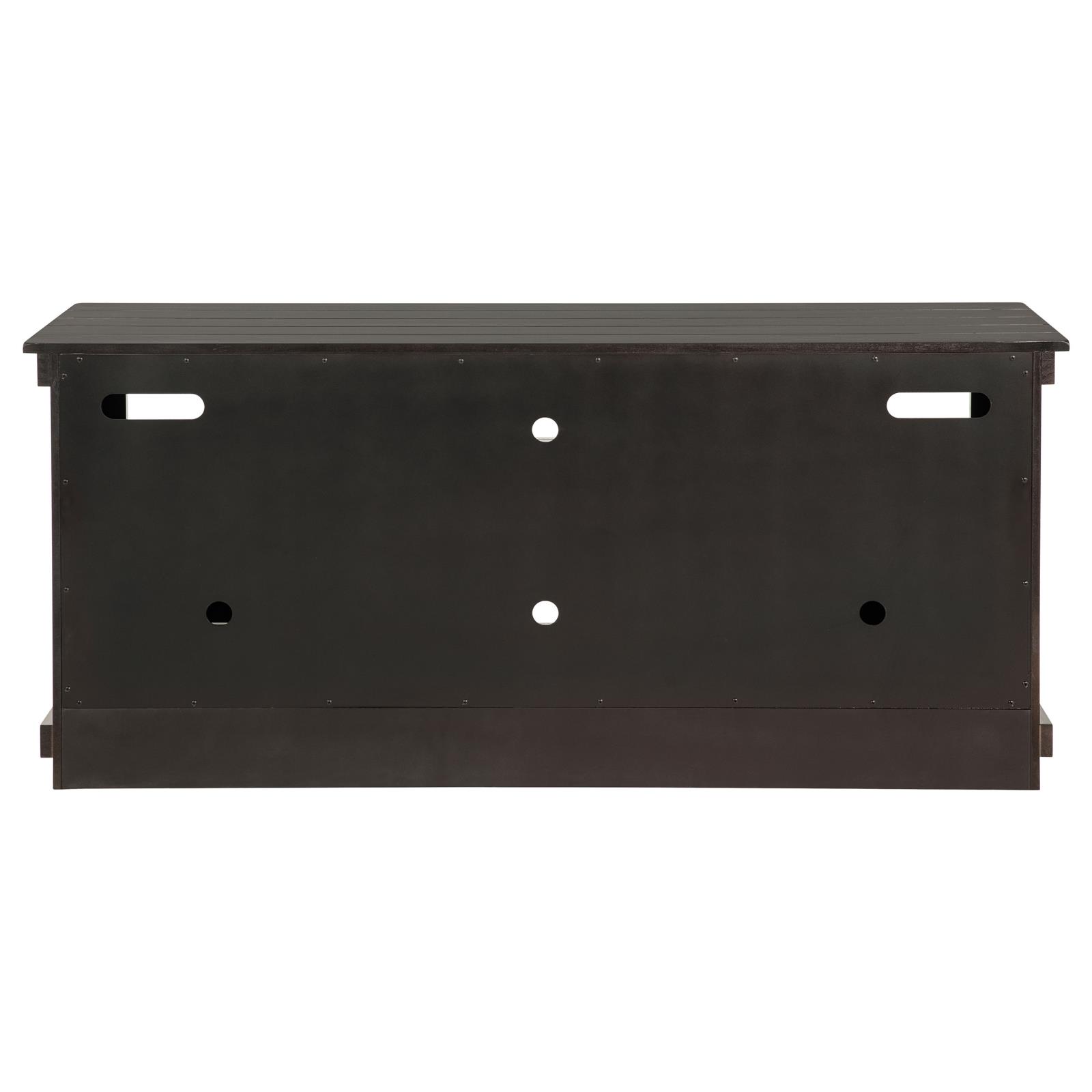 Payne 60-inch TV Stand Media Console Distressed Java - Image 8