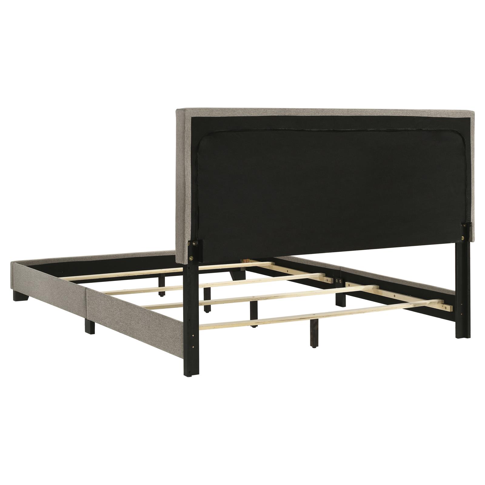 Dorian Fabric Upholstered Queen Panel Bed - Image 5