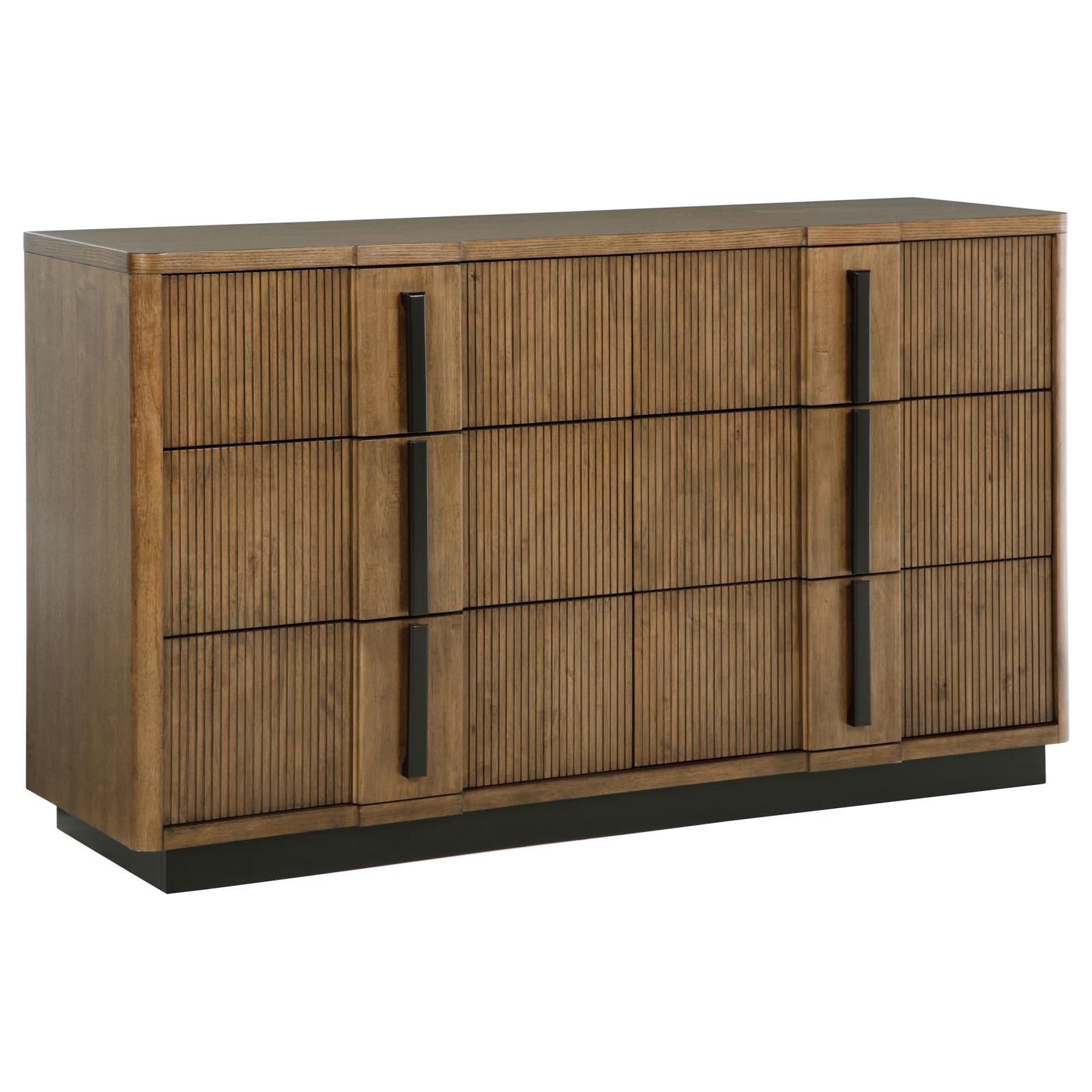 Terrace 5-piece Eastern King Panel Bedroom Set Ash Brown - Image 5