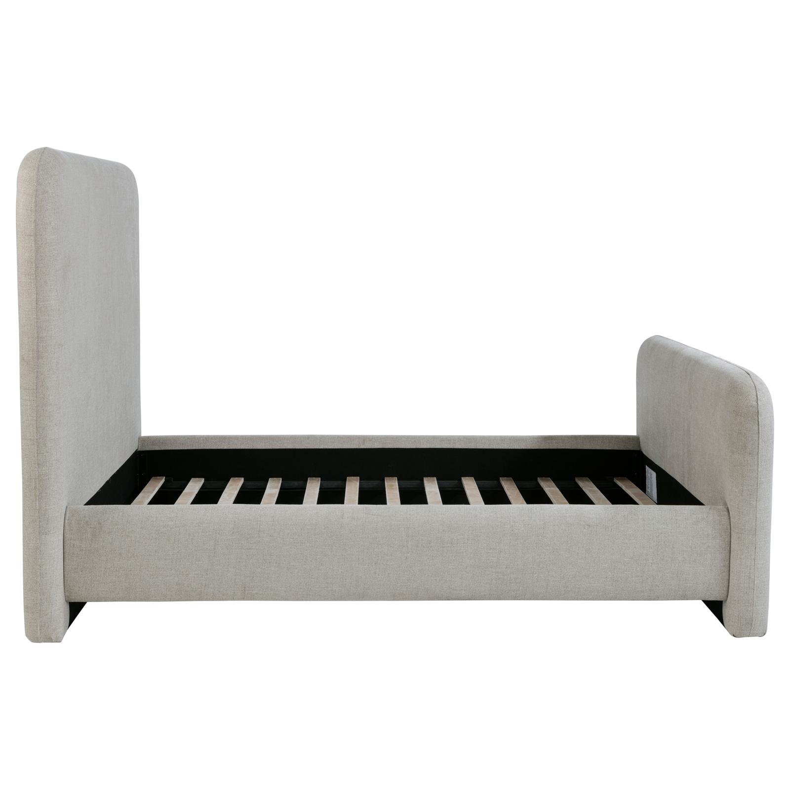 Wren Upholstered Queen Panel Bed Grey - Image 6