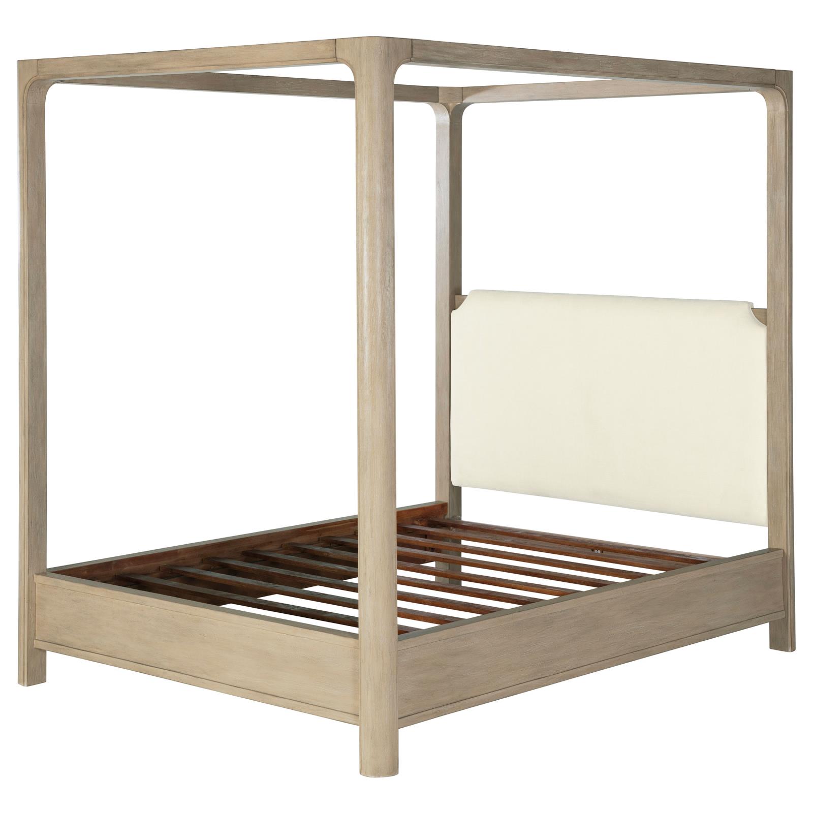 Solano 85-inch Queen Canopy Bed Weathered Mango - Image 4
