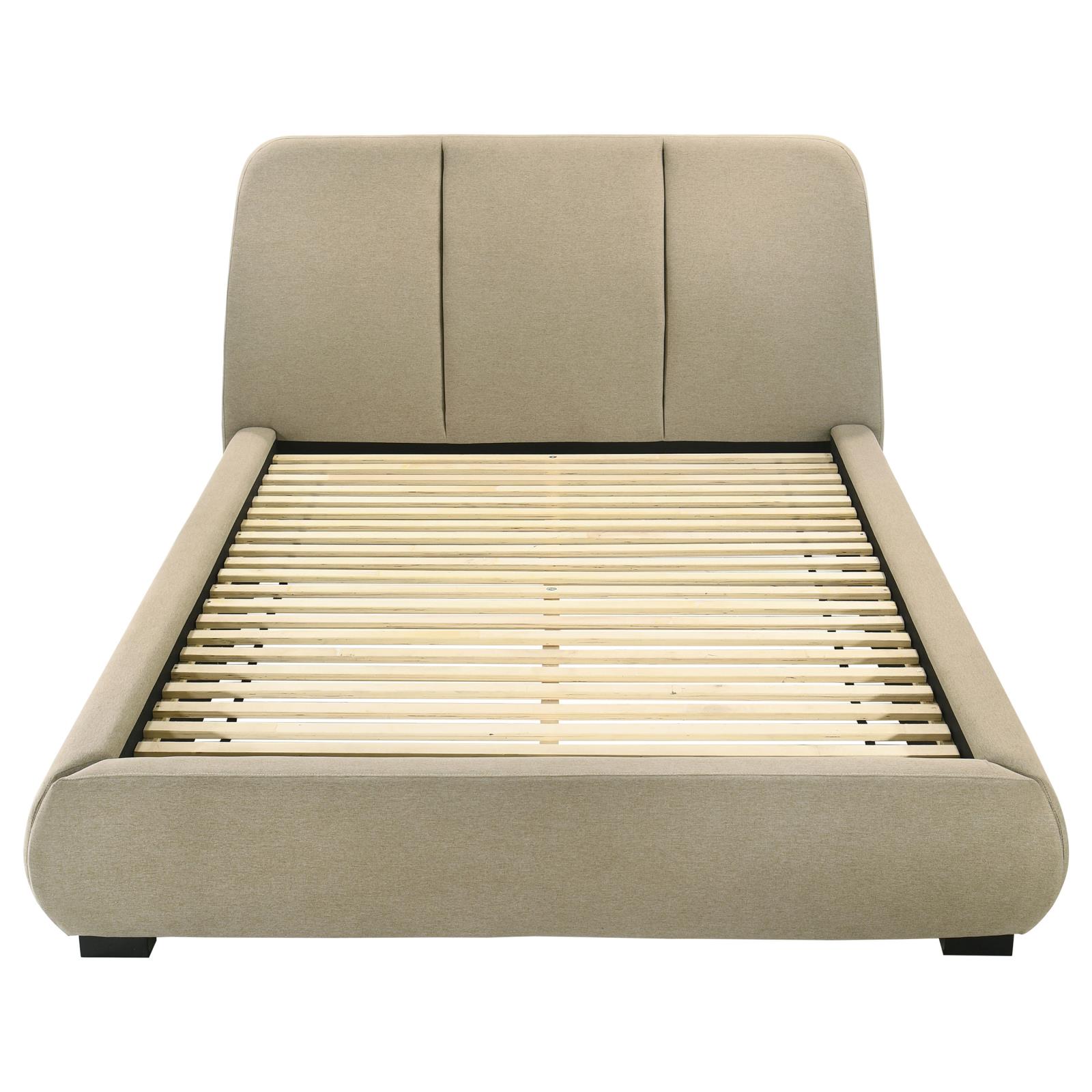 Mokena 46-inch Upholstered Queen Platform Bed - Image 12