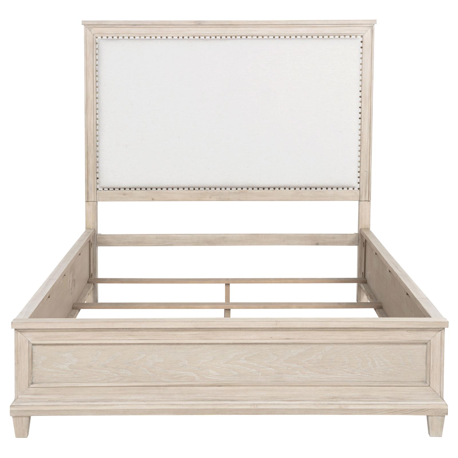 Pembroke 66-inch Queen Panel Bed Washed Oak - Image 3