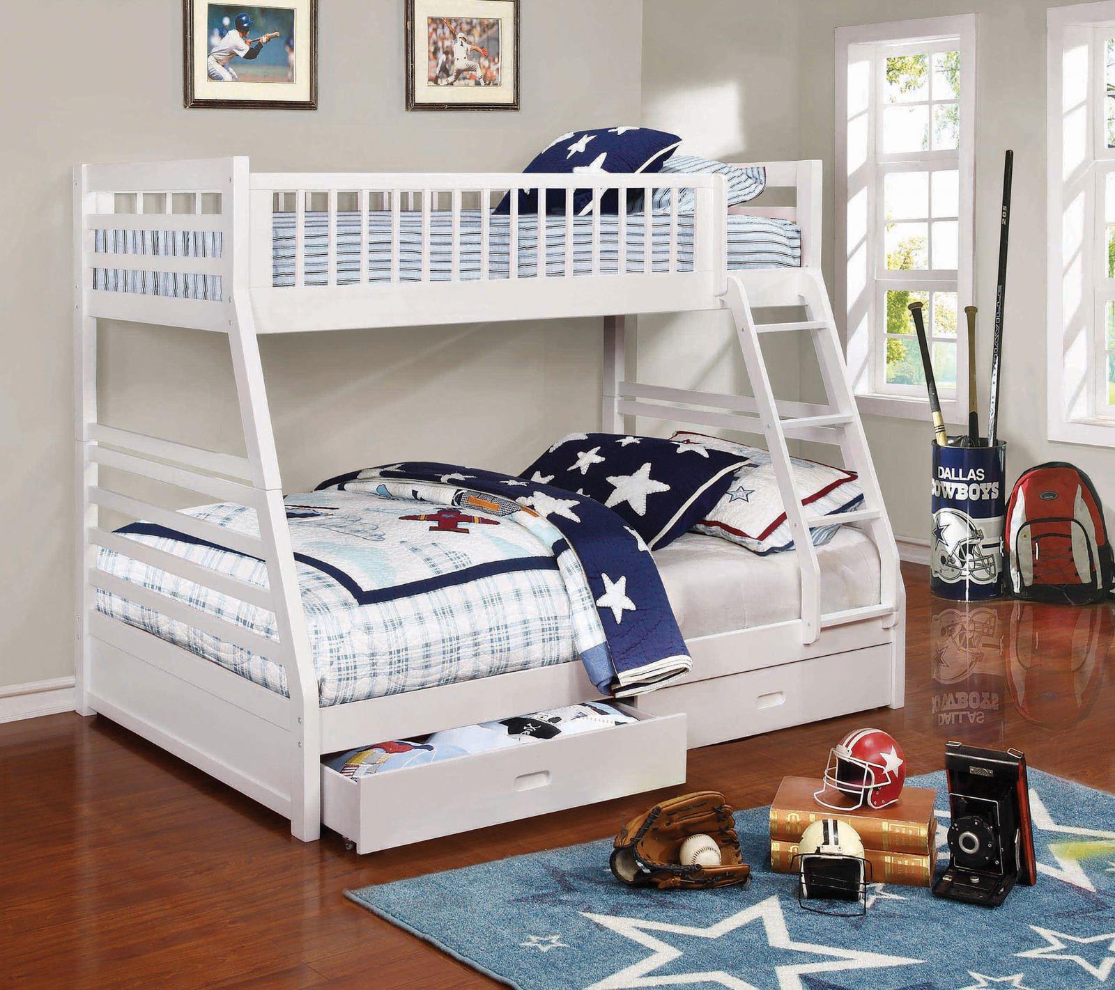 Ashton 2-drawer Wood Twin Over Full Bunk Bed - Image 2