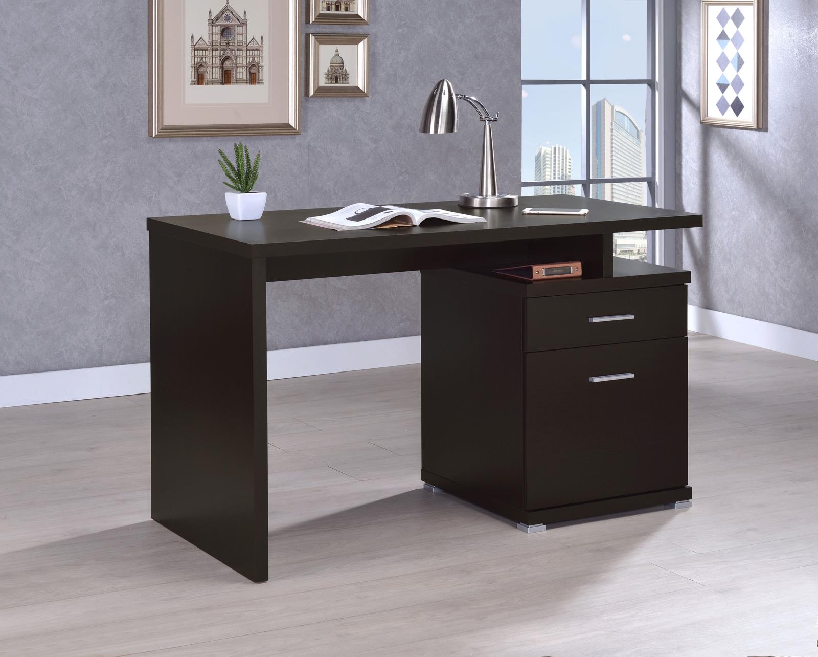Irving 47-inch 2-drawer Office Computer Desk - Image 3
