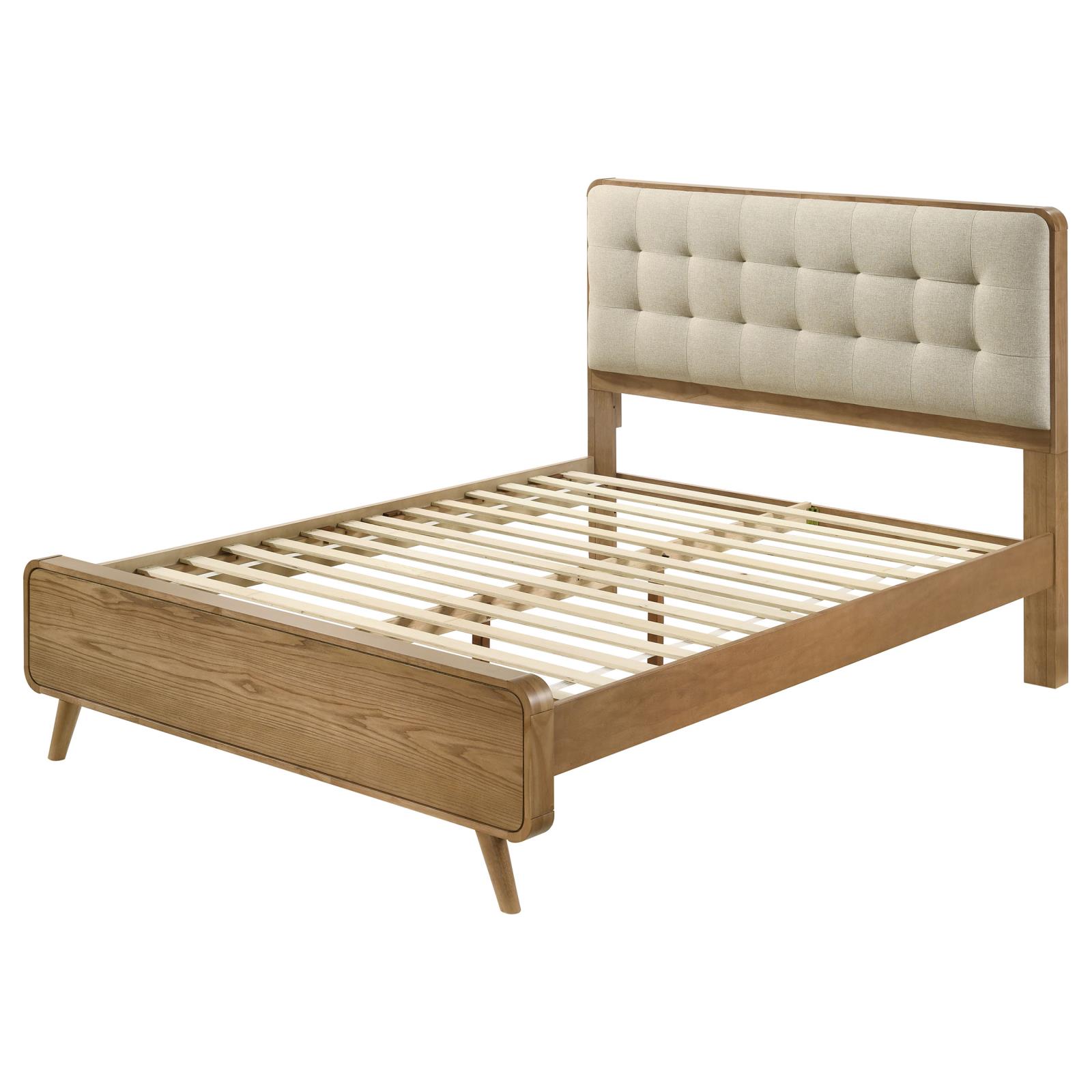 Robyn Wood Eastern King Platform Bed Light Ash - Image 5