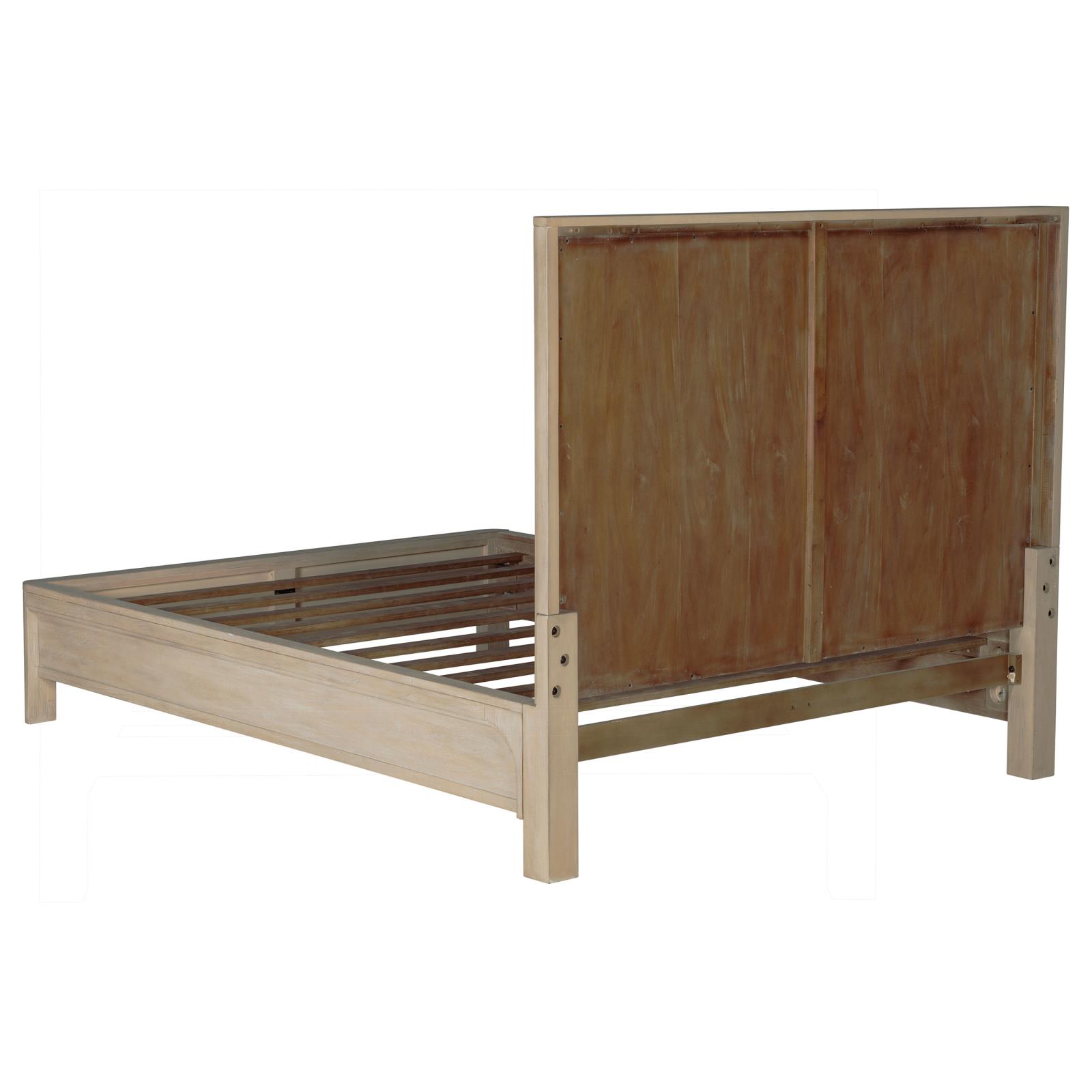Solano 56-inch Eastern King Panel Bed Weathered Mango - Image 6