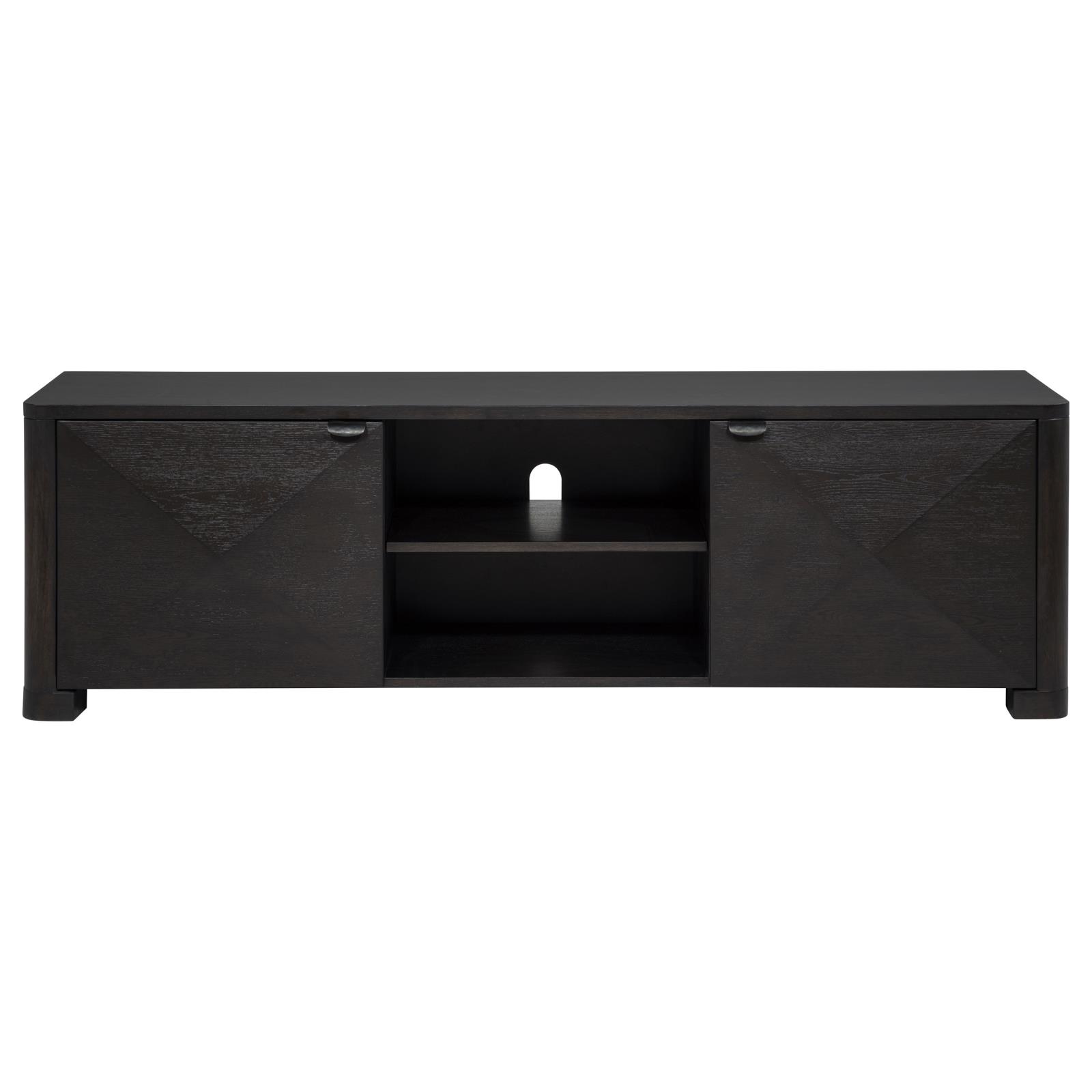 Marcelo 71-inch TV Stand Media Console Coffee - Image 3