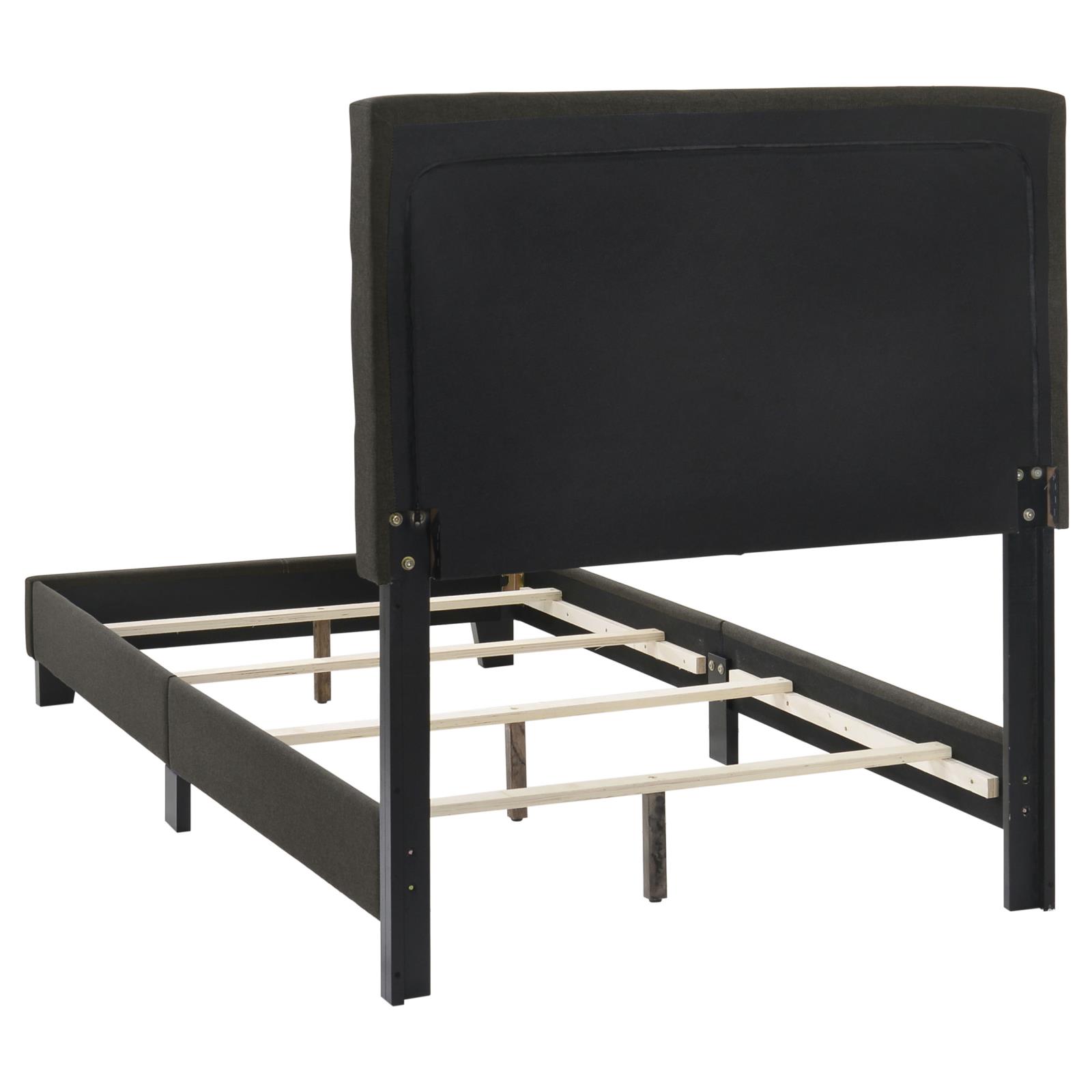 Mapes Upholstered Twin Panel Bed Charcoal - Image 4