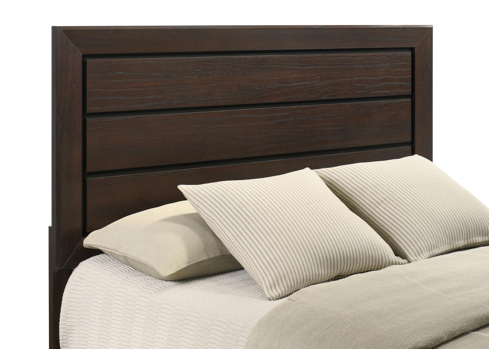 Kauffman Wood Queen Storage Panel Bed Dark Cocoa - Image 11