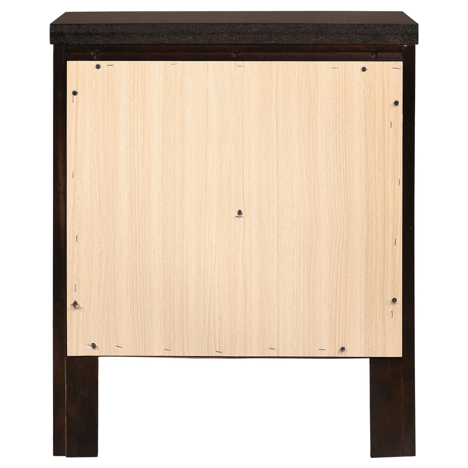 Carlton 2-drawer Nightstand Cappuccino - Image 7