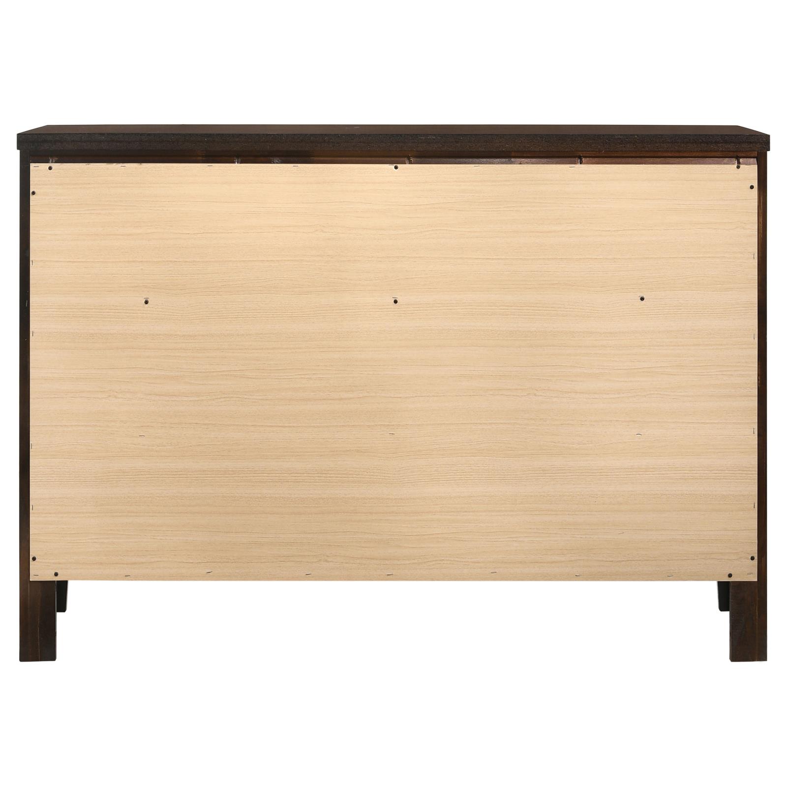 Carlton 6-drawer Dresser Cappuccino - Image 7