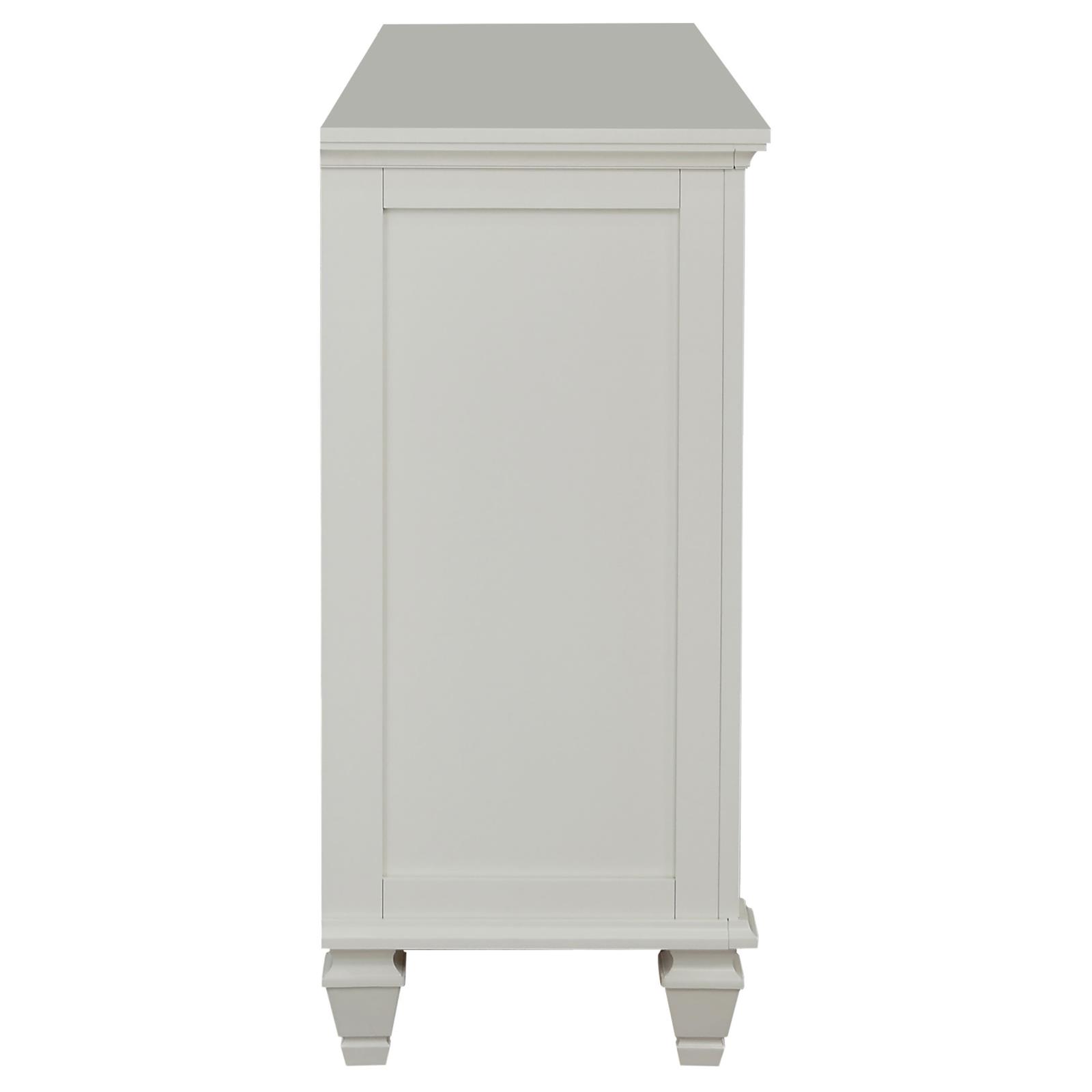 Sandy Beach 11-drawer Dresser Cream White - Image 9