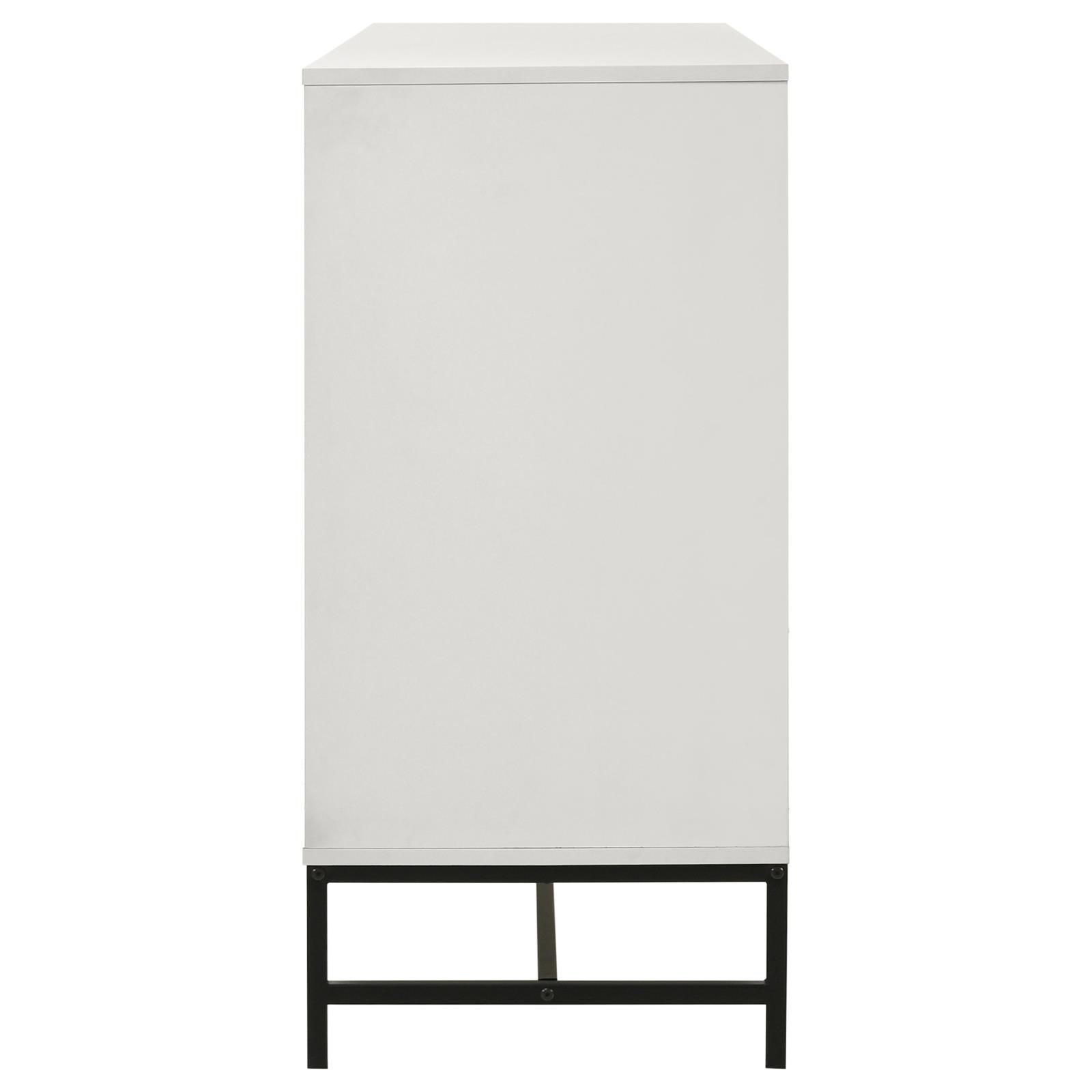 Sonora 6-drawer Bedroom Dresser White - Image 5