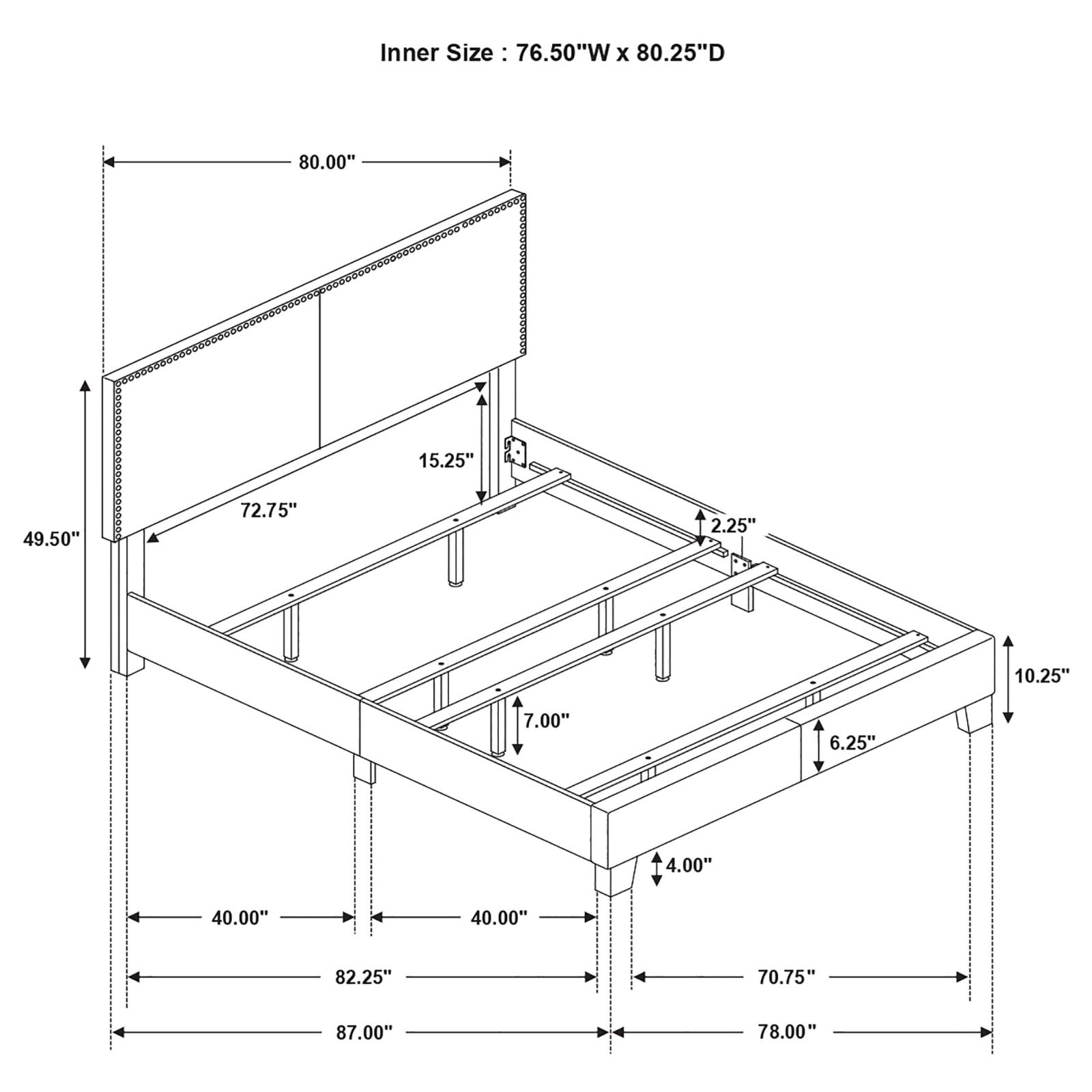 Boyd Upholstered Eastern King Panel Bed - Image 6